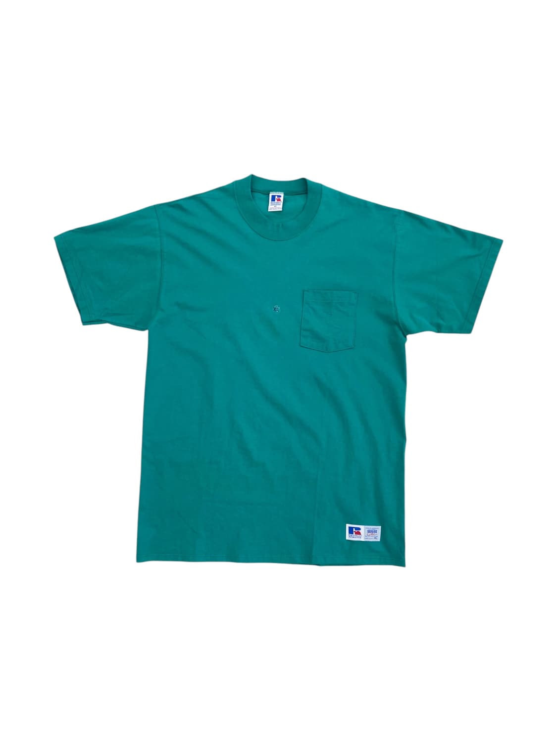 90's 러셀 블랭크 포켓 반팔티셔츠 상품이미지1