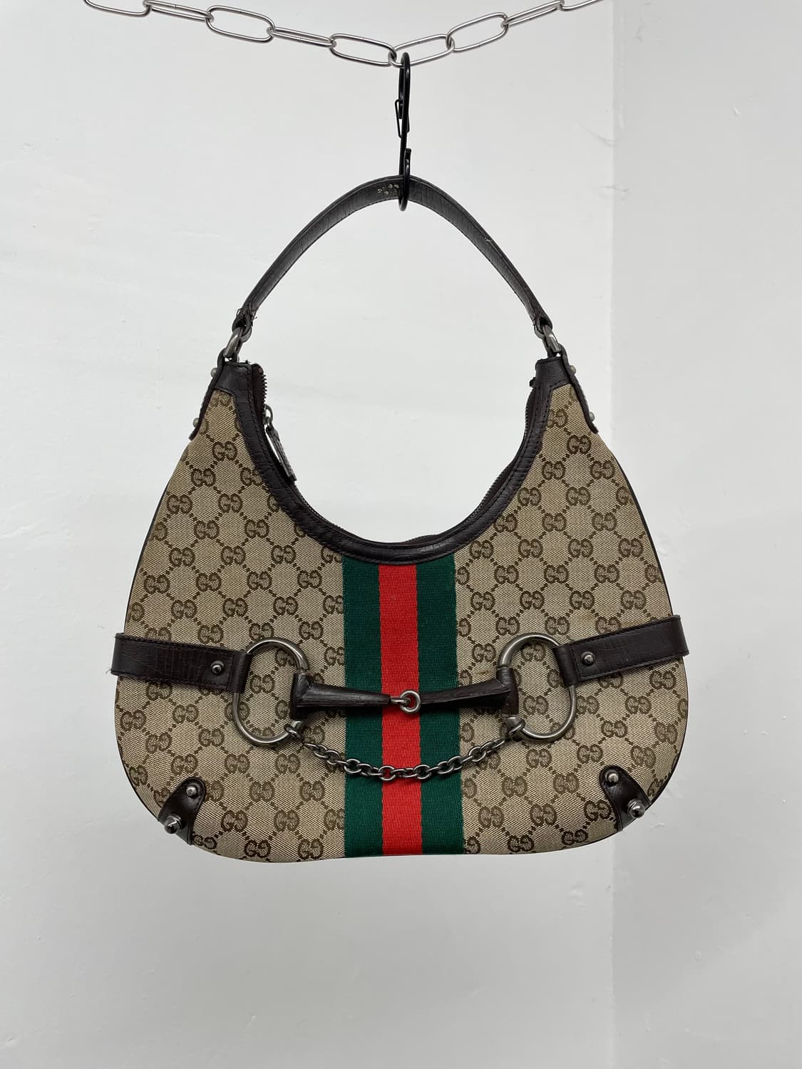 구찌 홀스빗 캔버스 호보백 상품이미지1