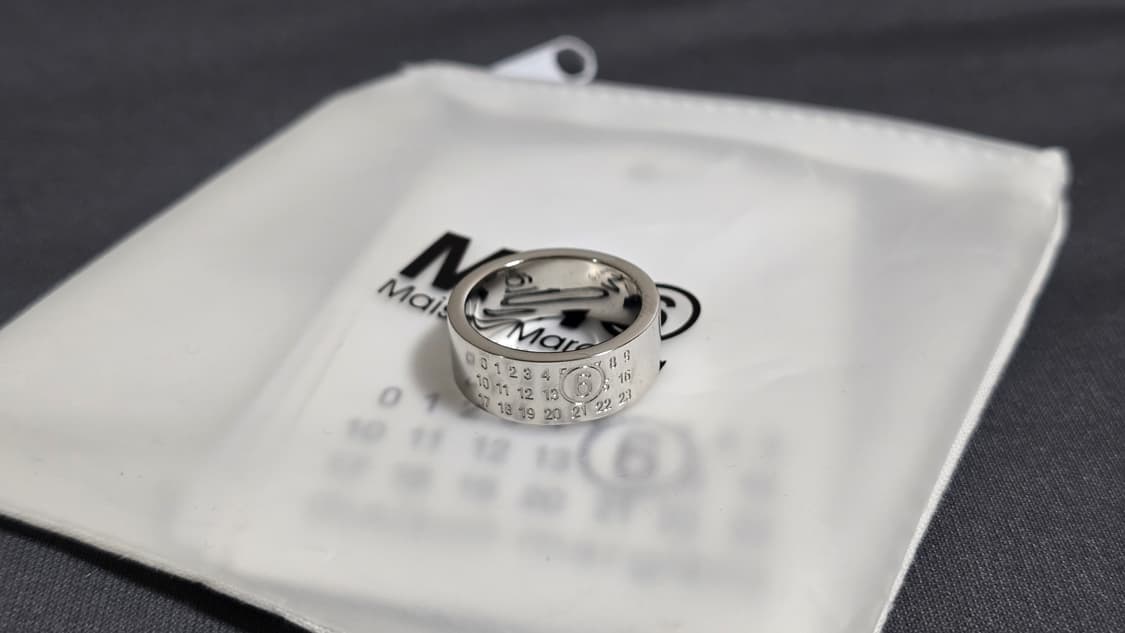 메종 마르지엘라 MM6 넘버링 반지 상품이미지1