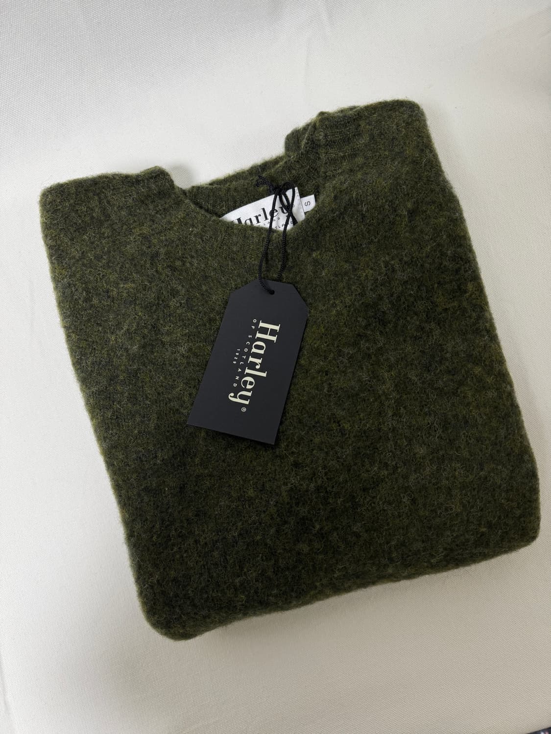 할리오브스코틀랜드 쉐기독 니트 S 상품이미지5