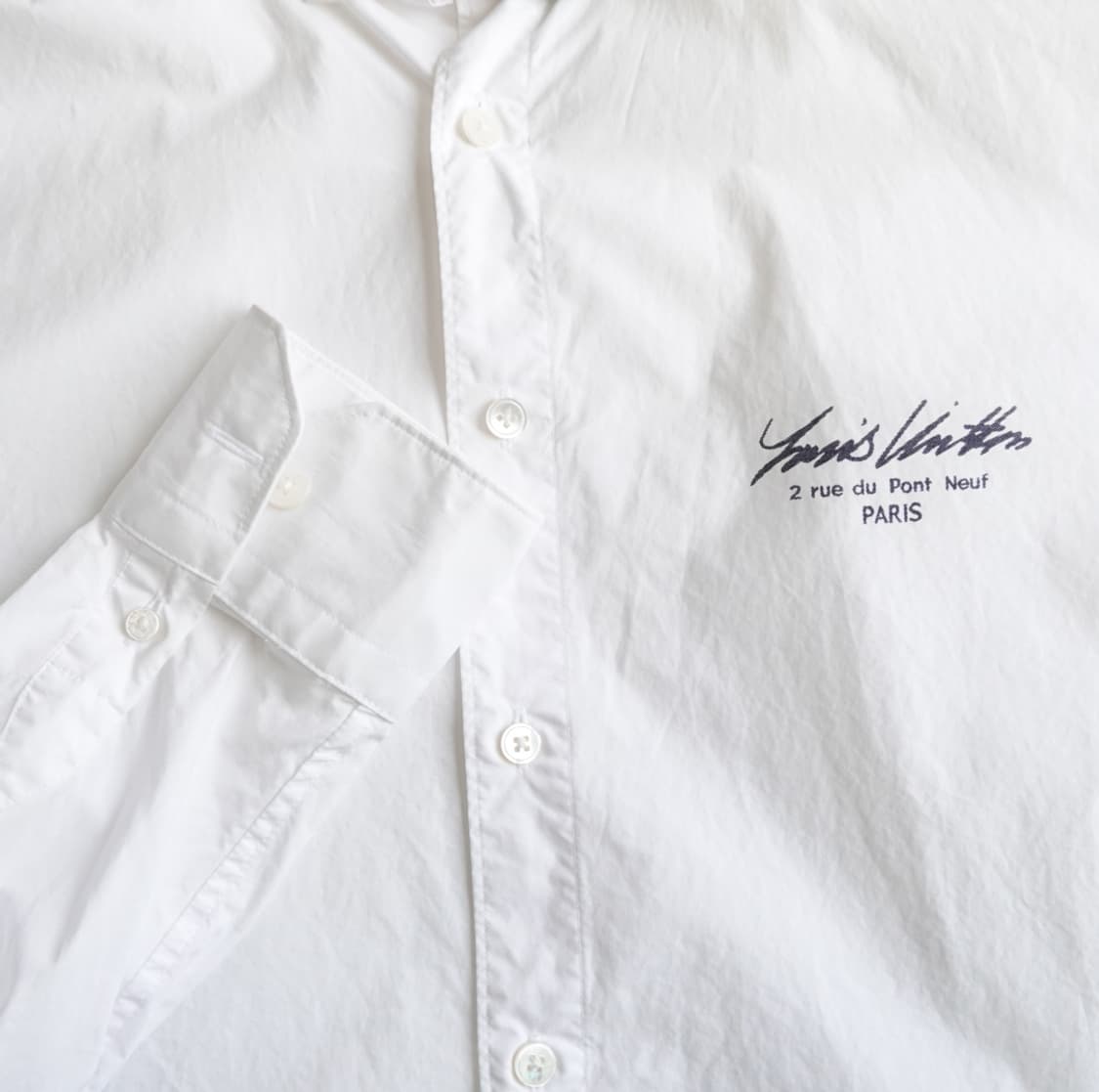루이비통 LV 로고 자수 포인트 셔츠 1929 상품이미지5