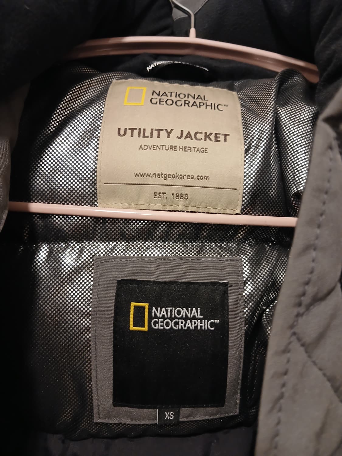 내셔널지오그래픽 정품 여성 숏패딩 85 (XS) 사이즈 상품이미지2