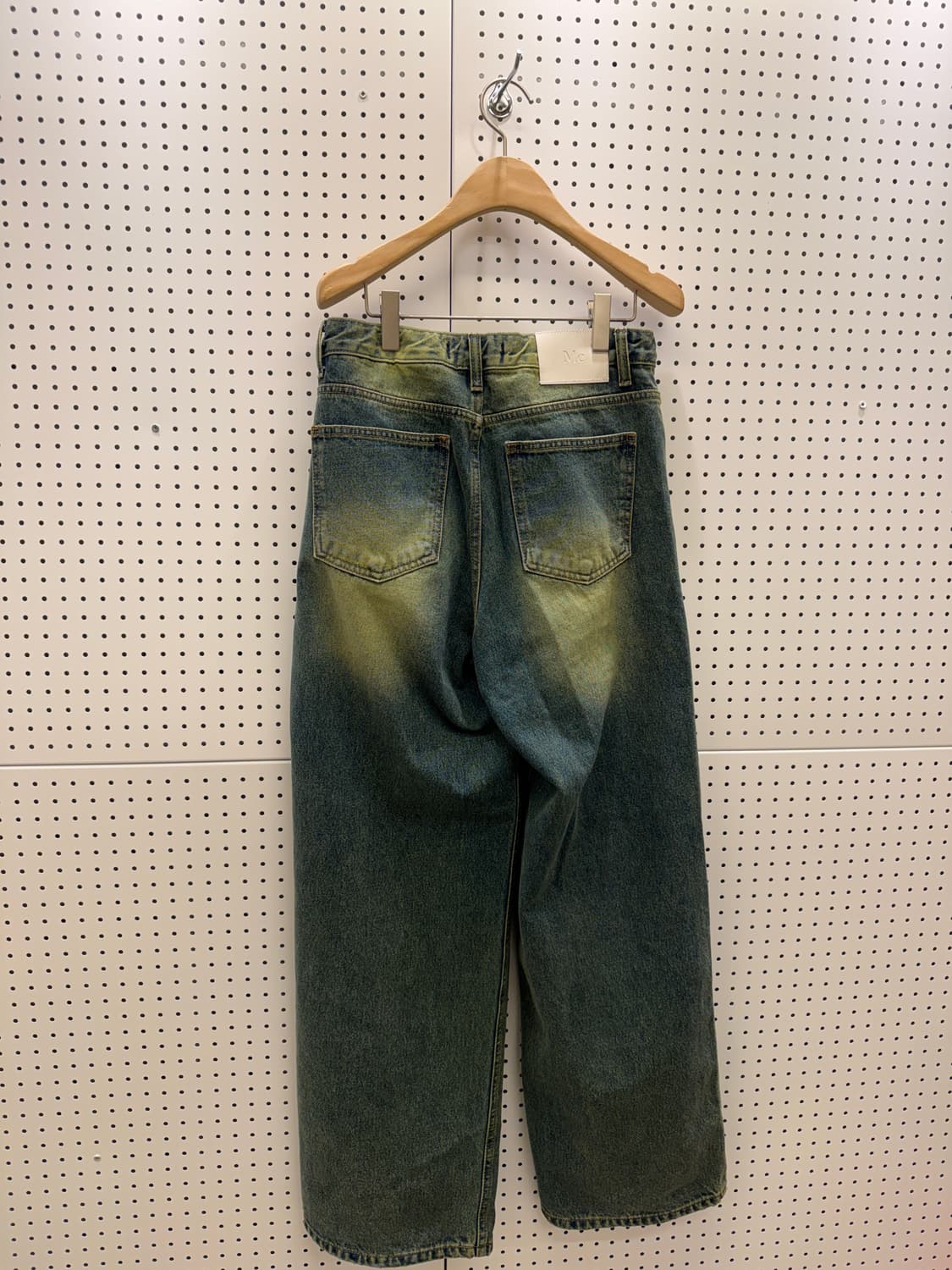 빈티지 워시드 와이드 데님 팬츠 U495 상품이미지4