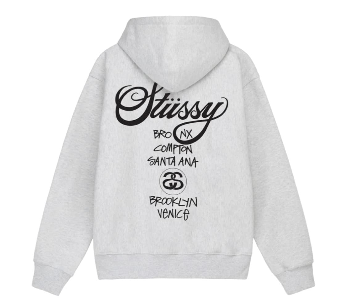 스투시 월드투어 후드 XL 상품이미지1