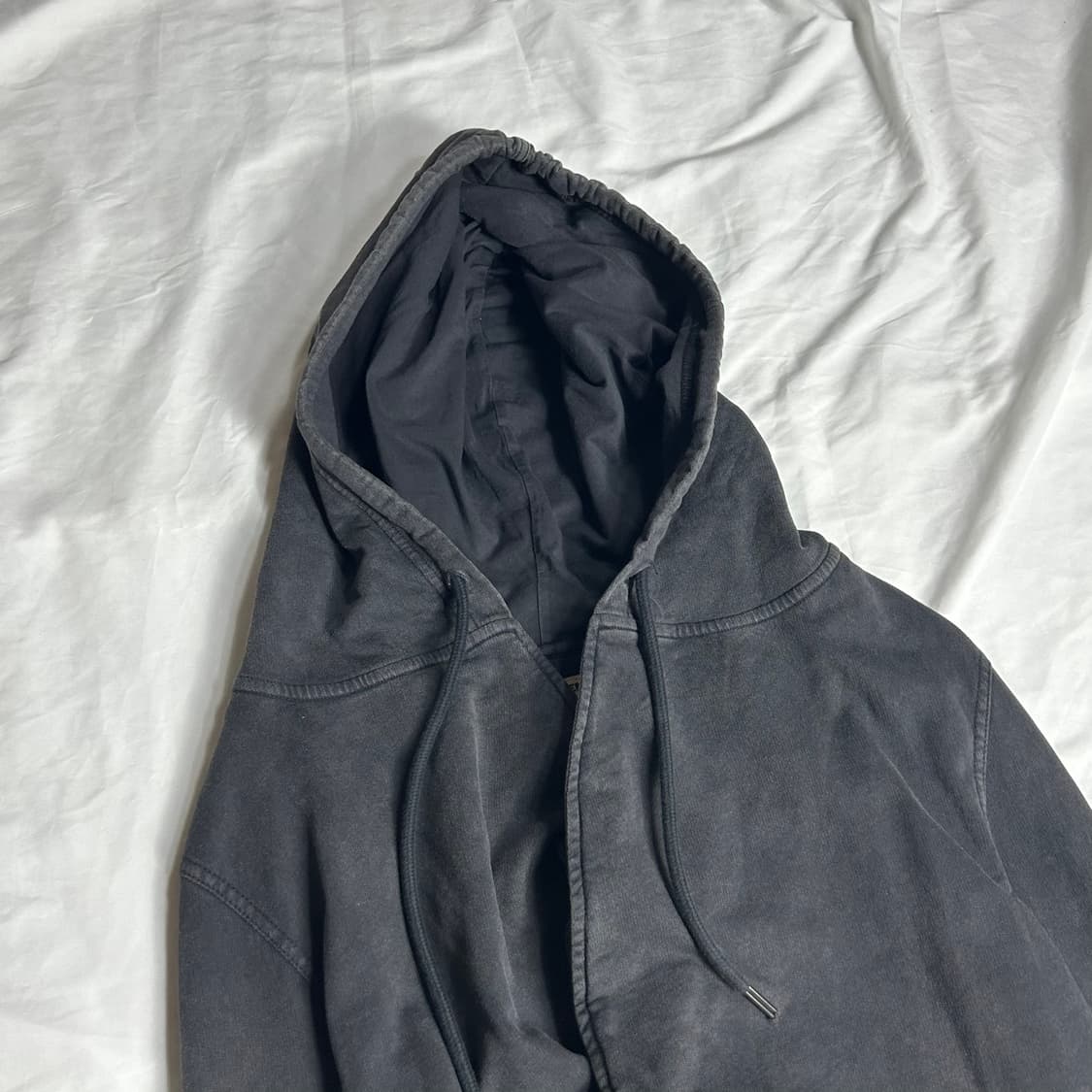 [DIESEL] 디젤 비대칭 크롭 후드 상품이미지2