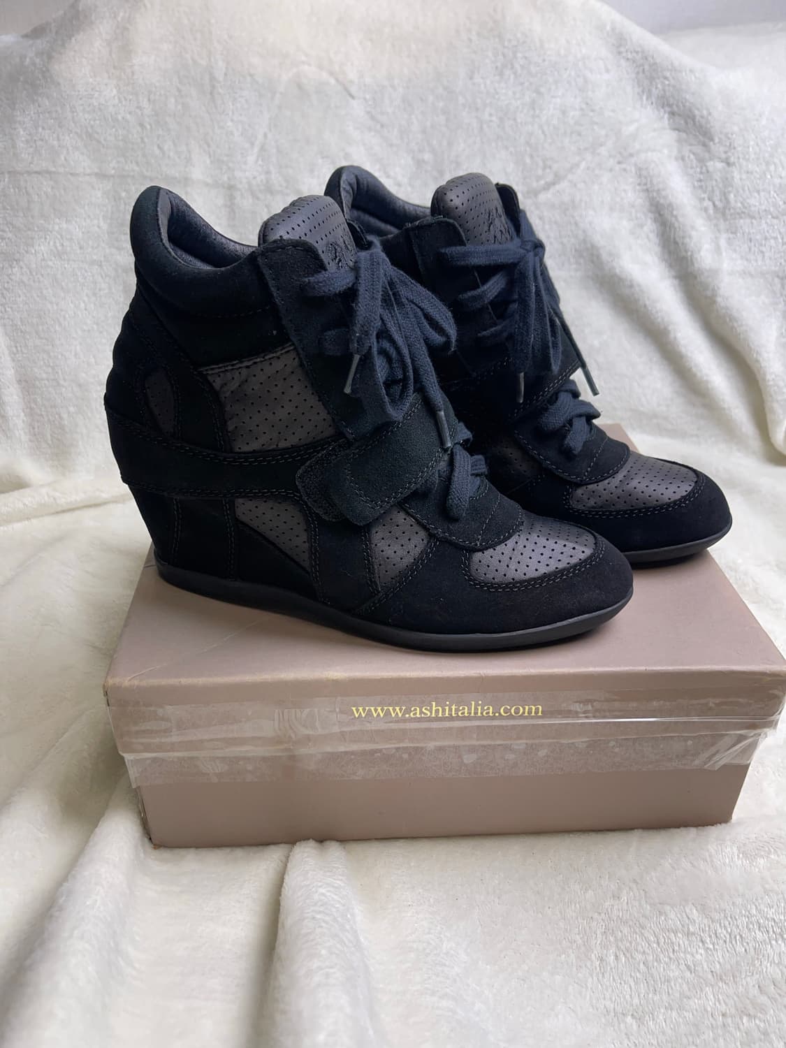 [38] 아쉬 하이탑 웨지힐 스니커즈 || 240-245 상품이미지3