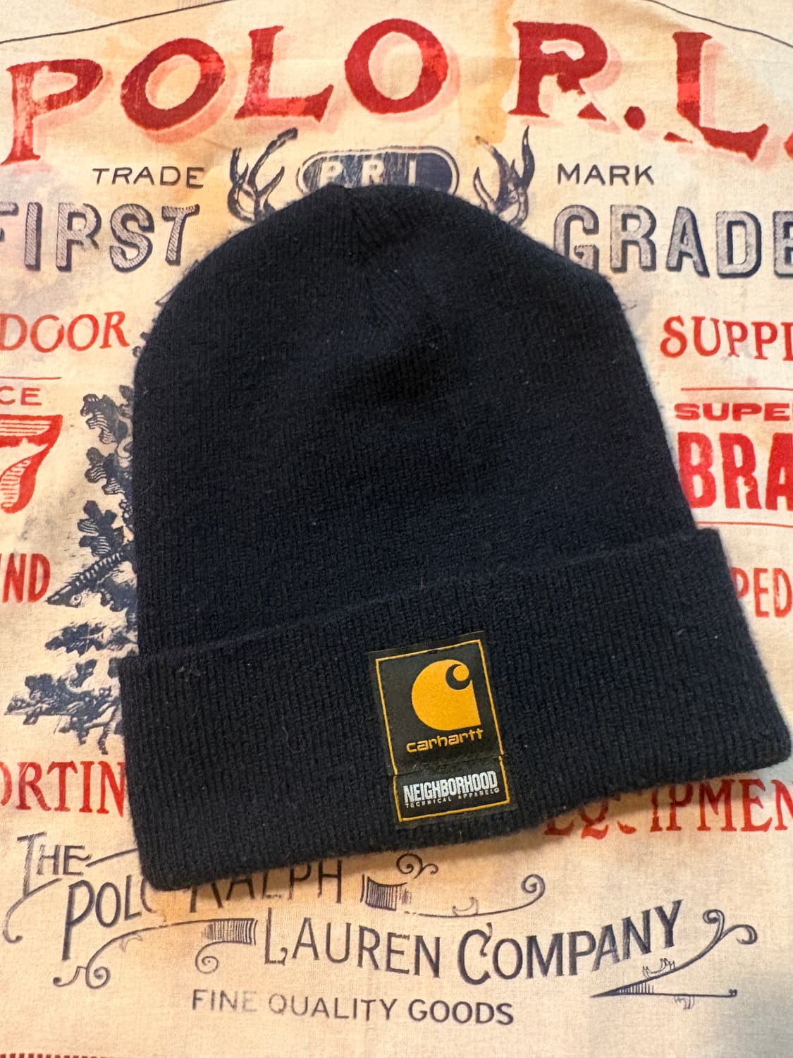 네이버후드 x 칼하트 비니 상품이미지1