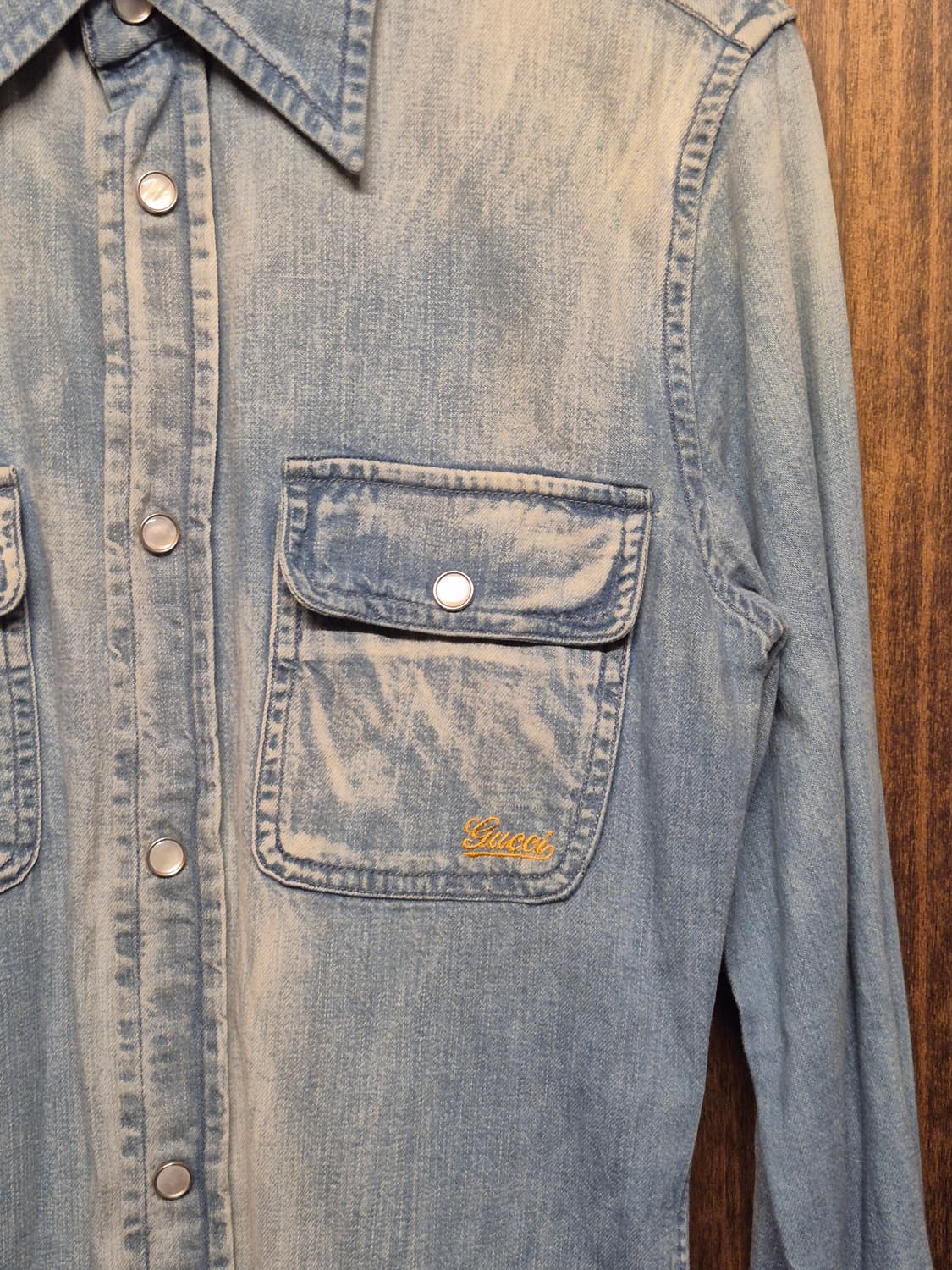 GUCCI DENIM SHIRT 상품이미지4