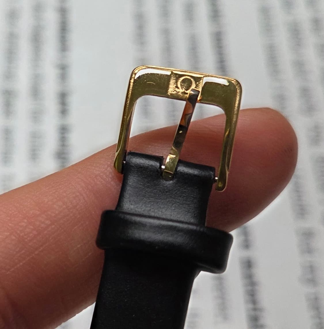 빈티지 오메가 드빌 동전쿼츠 로만골드 격자다이얼 논데이트 여성용 상품이미지6