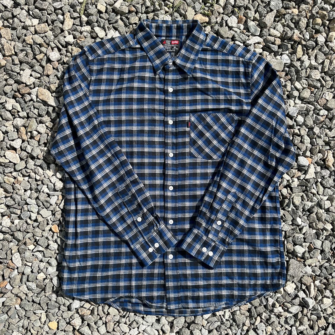 EDWIN(BODY FIRE) 체크셔츠 (실측확인) 상품이미지1