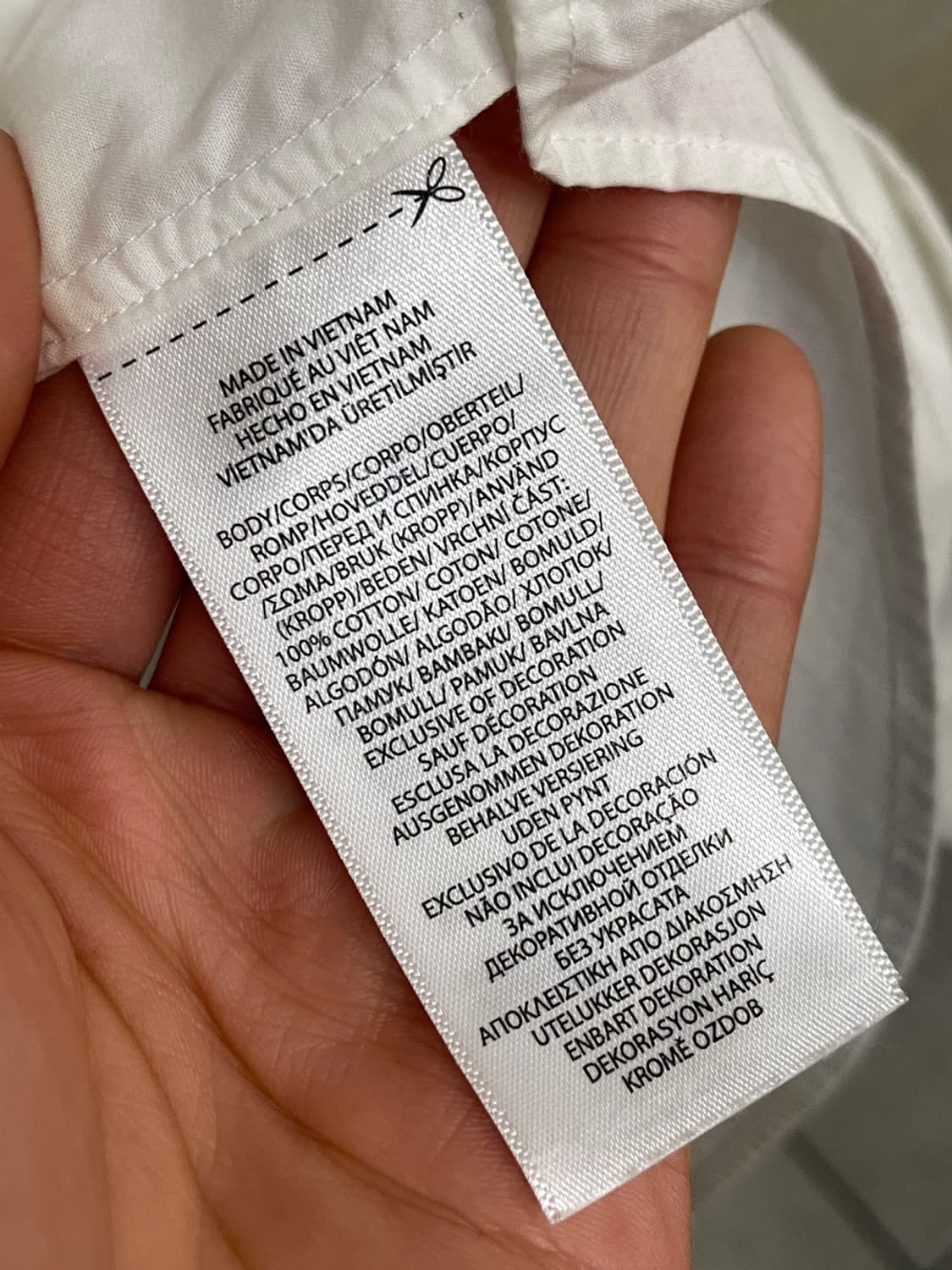 폴로 랄프로렌 코튼 화이트 셔츠  상품이미지5