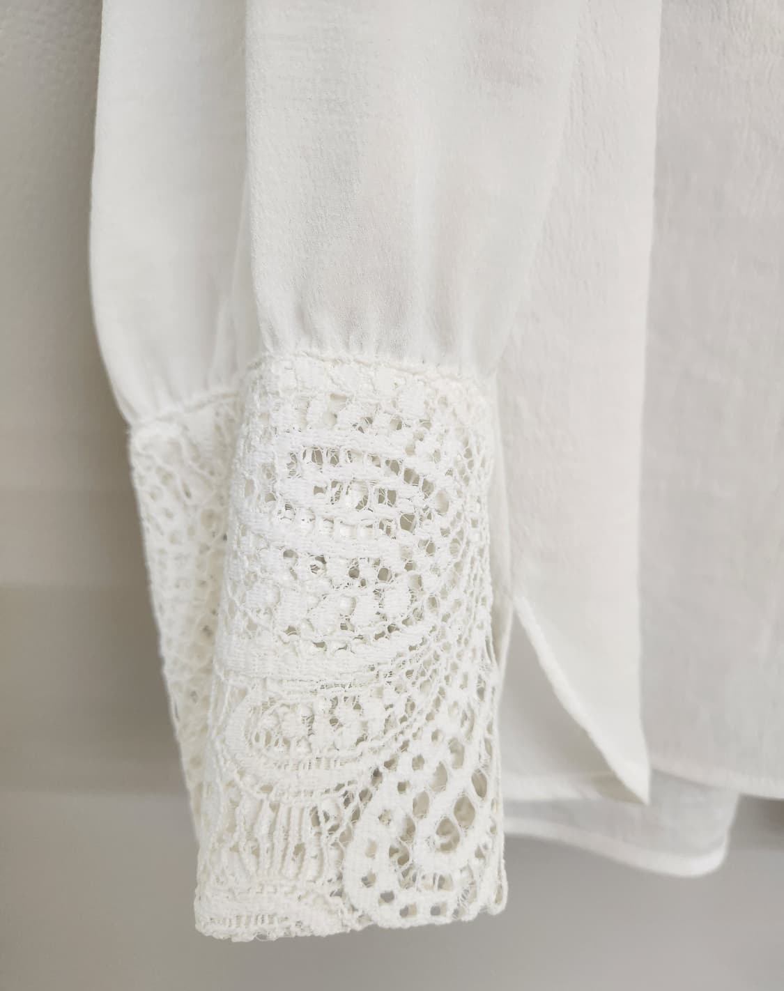 마쥬 레이스카라 블라우스 2사이즈 상품이미지6