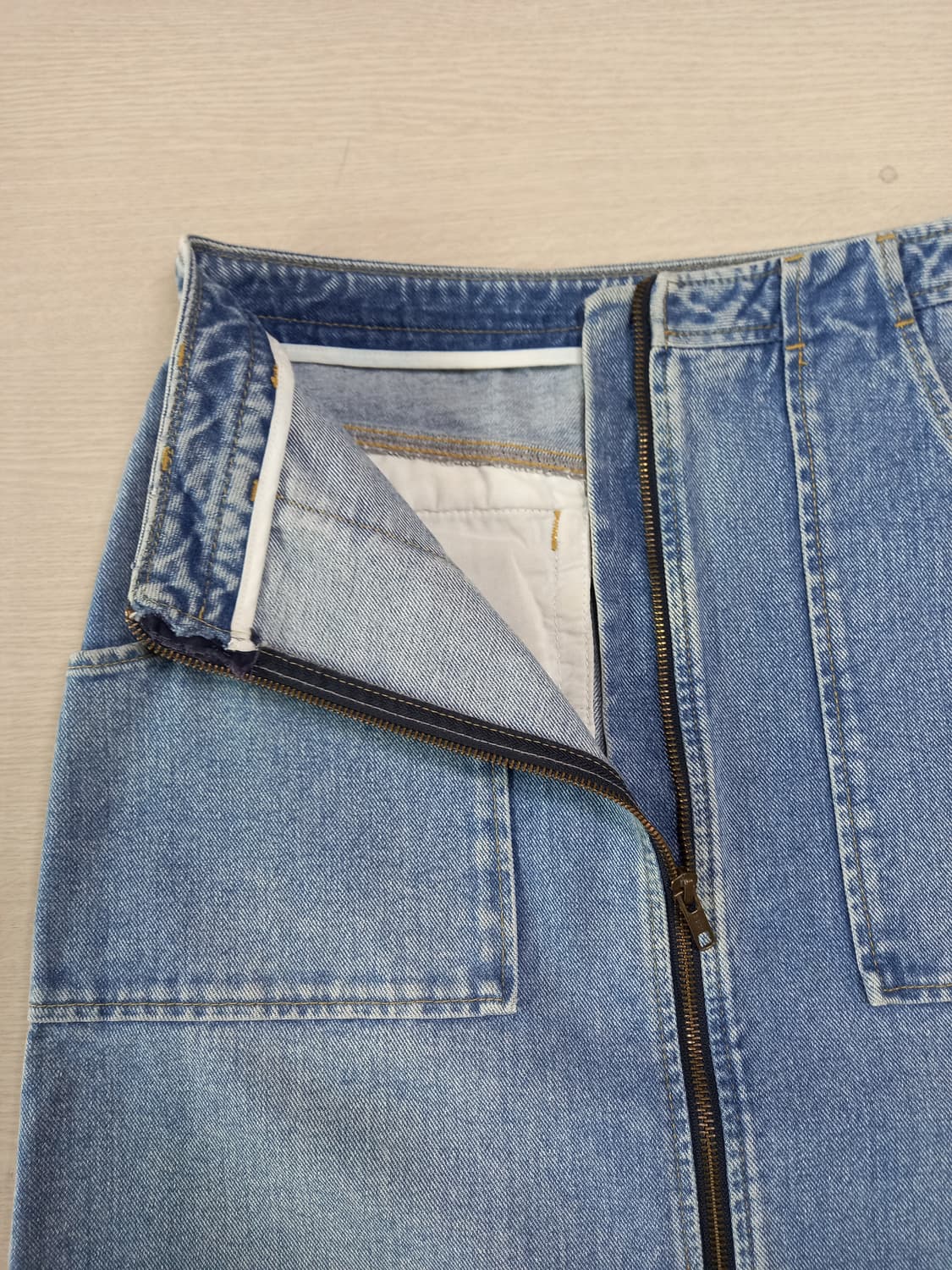 28 asos Turkey 데님 미디스커트 28-927 상품이미지4