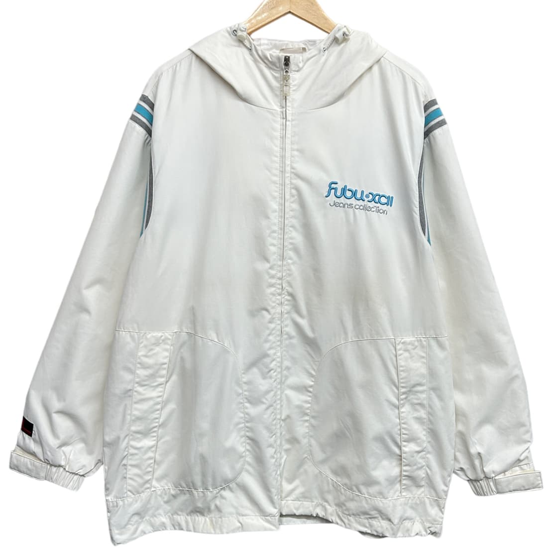 FUBU 후부 빅로고 후드 올드스쿨 바람막이 XL 상품이미지4