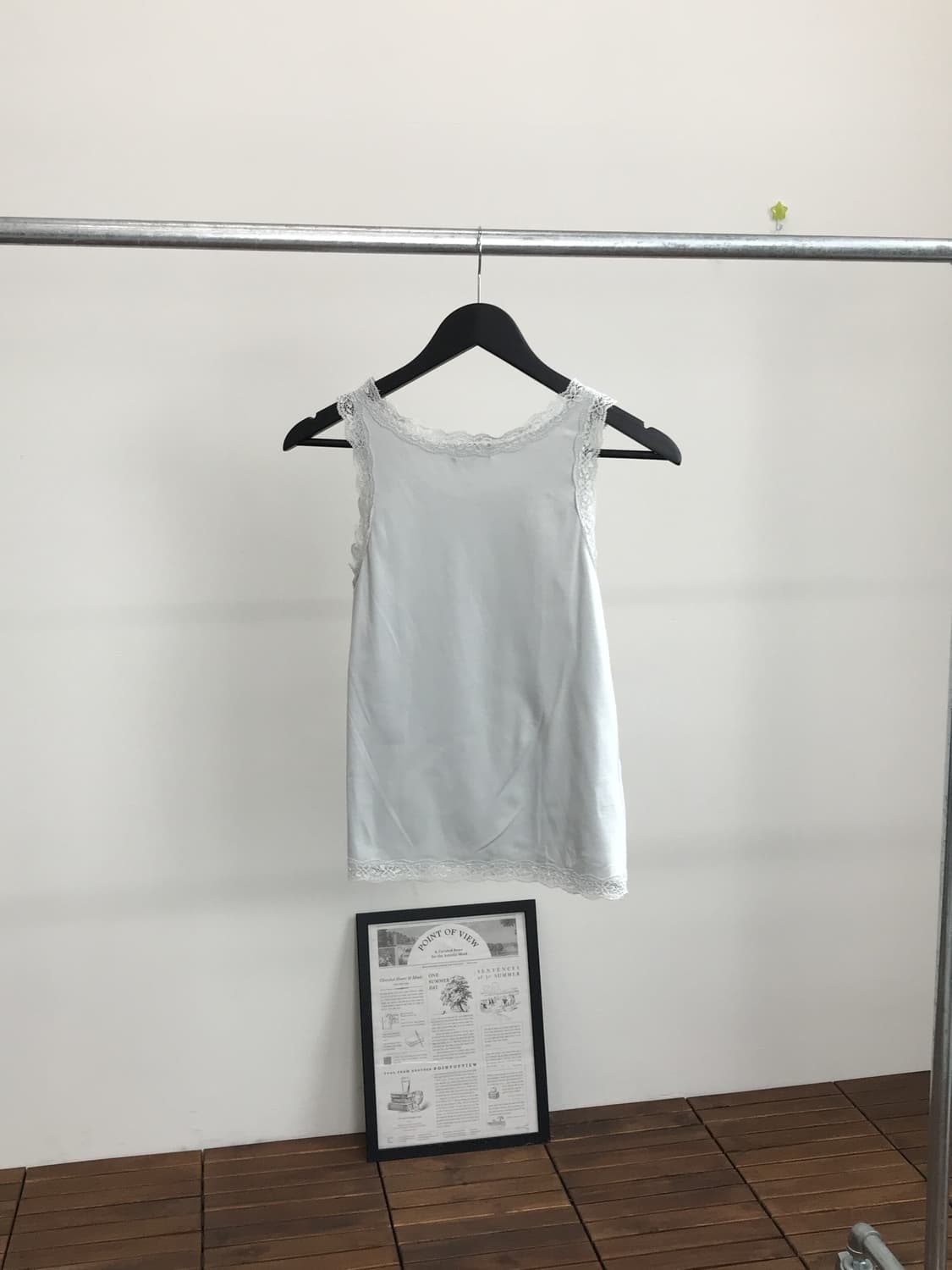 'Field Dream' Lace Sleeveless T-Shirts 상품이미지2