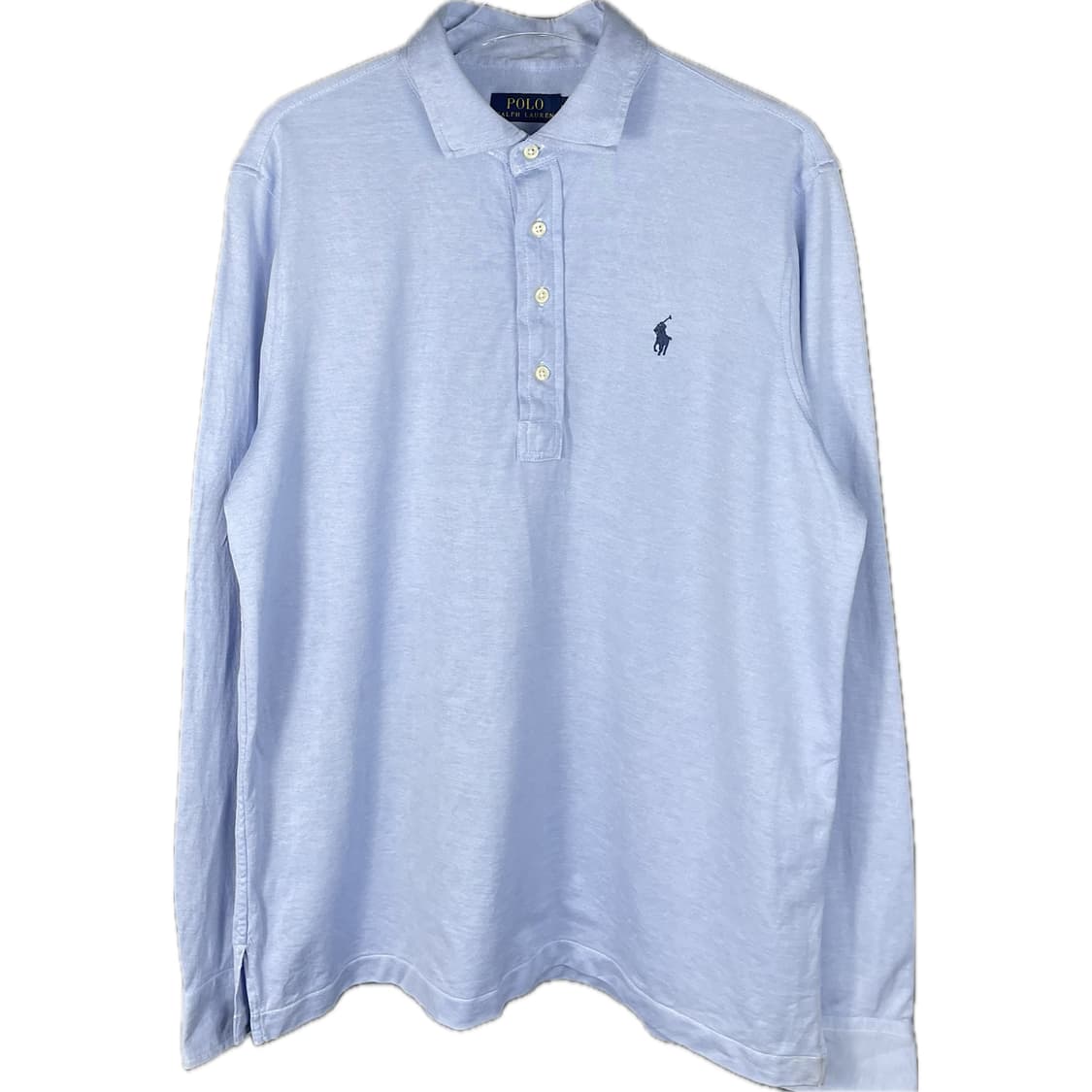 [L] 폴로 랄프로렌 메쉬 폴로 긴팔 티셔츠 상품이미지1