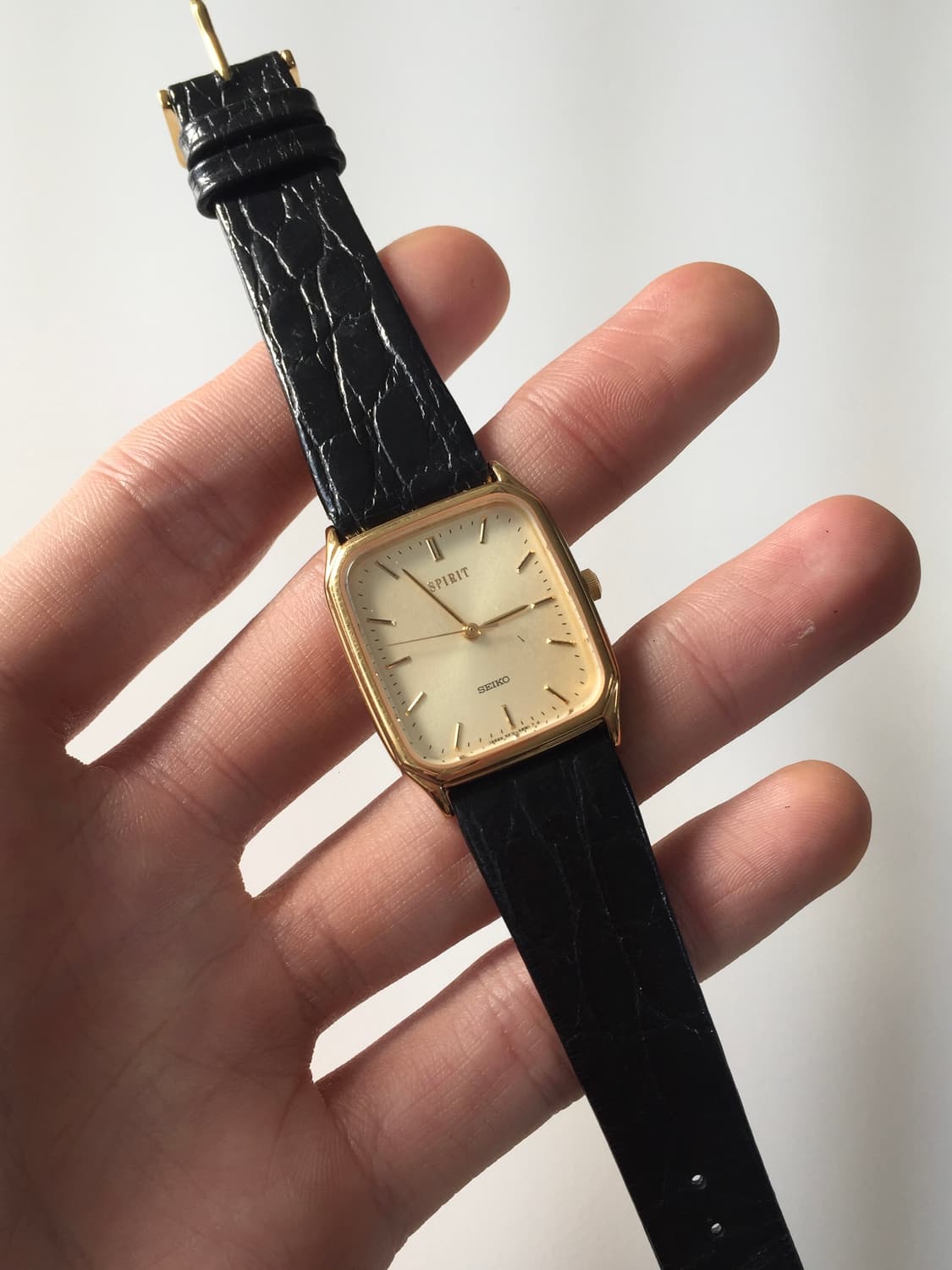 90s seiko spirit square gold 상품이미지3
