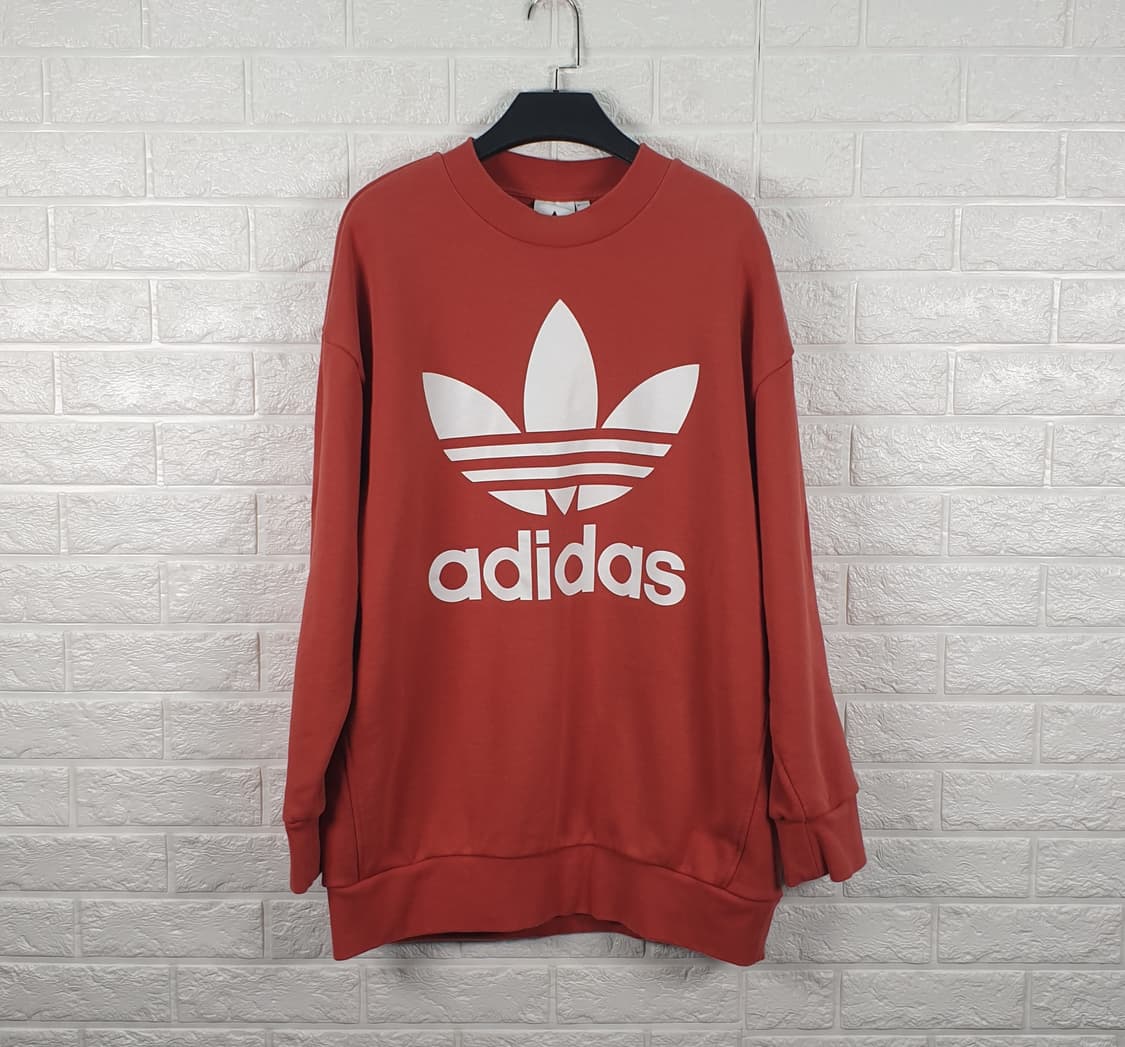 [95]아디다스 아디컬러 오버사이즈 트레포일 맨투맨 상품이미지3