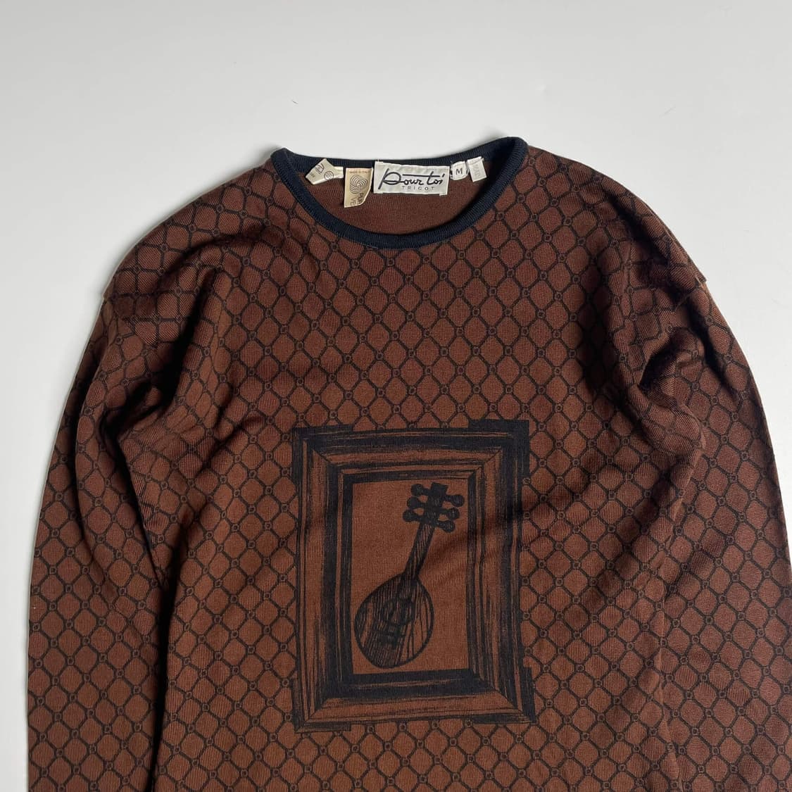 80's pour toi  액자 울 100 니트 (italy)   상품이미지2