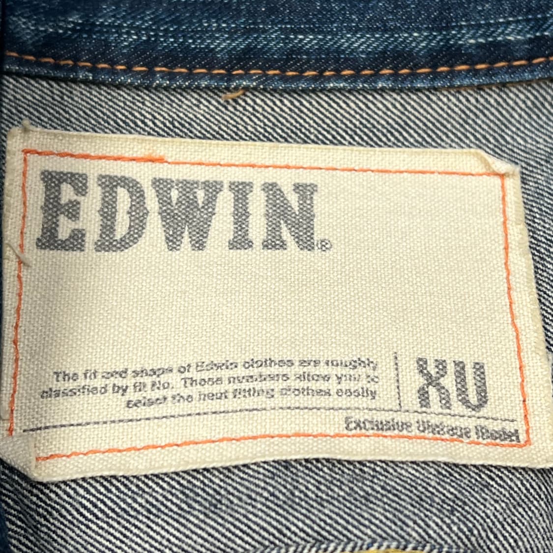 에드윈 웨스턴 데님자켓 s09741 상품이미지7