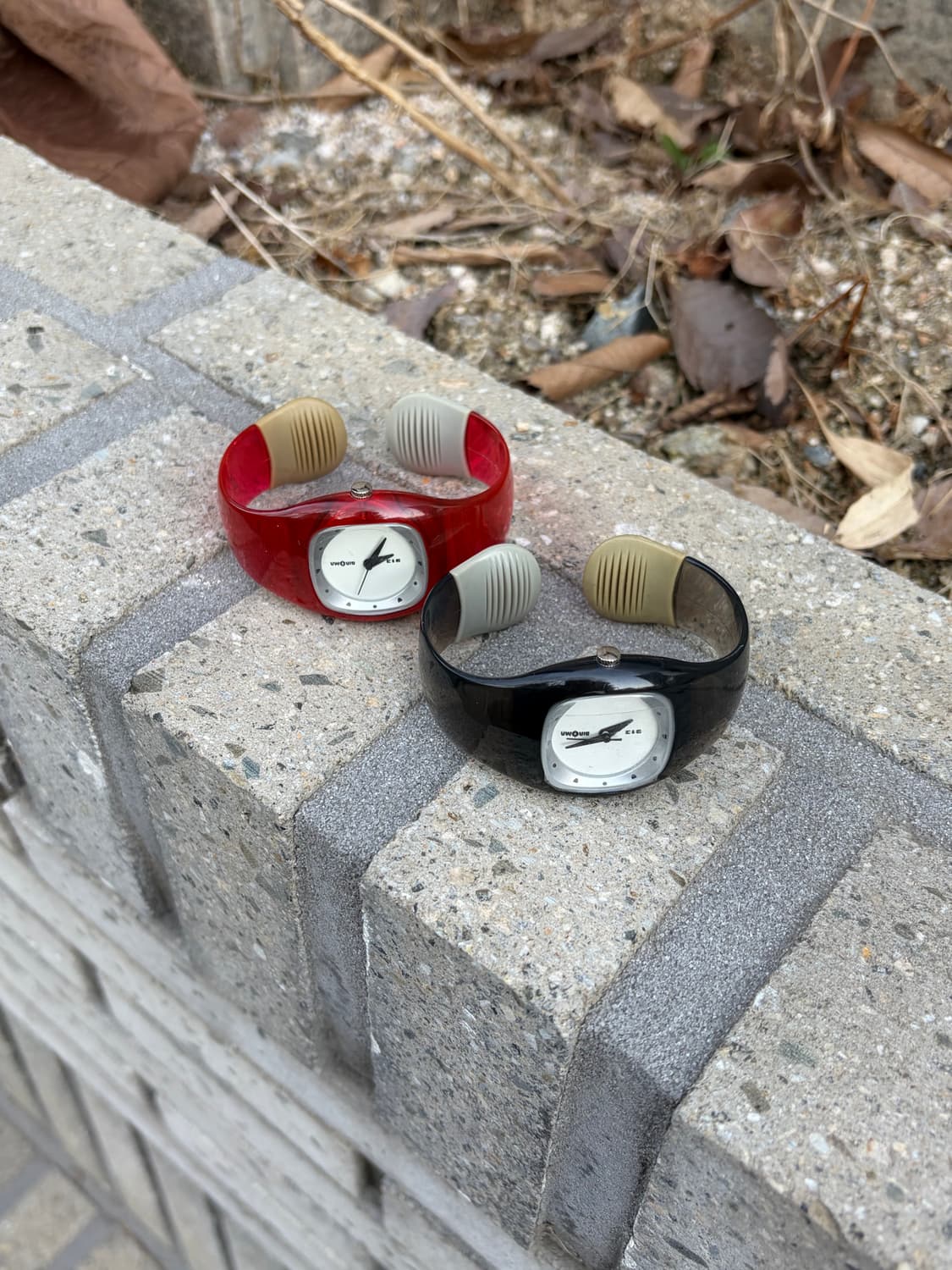 vintage bangle watch (red)  상품이미지2