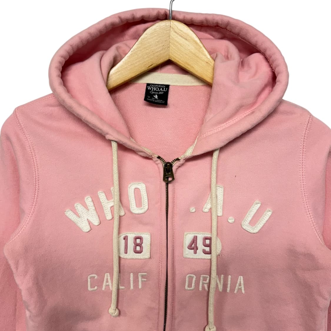 후아유 아치로고 후드집업 상품이미지2