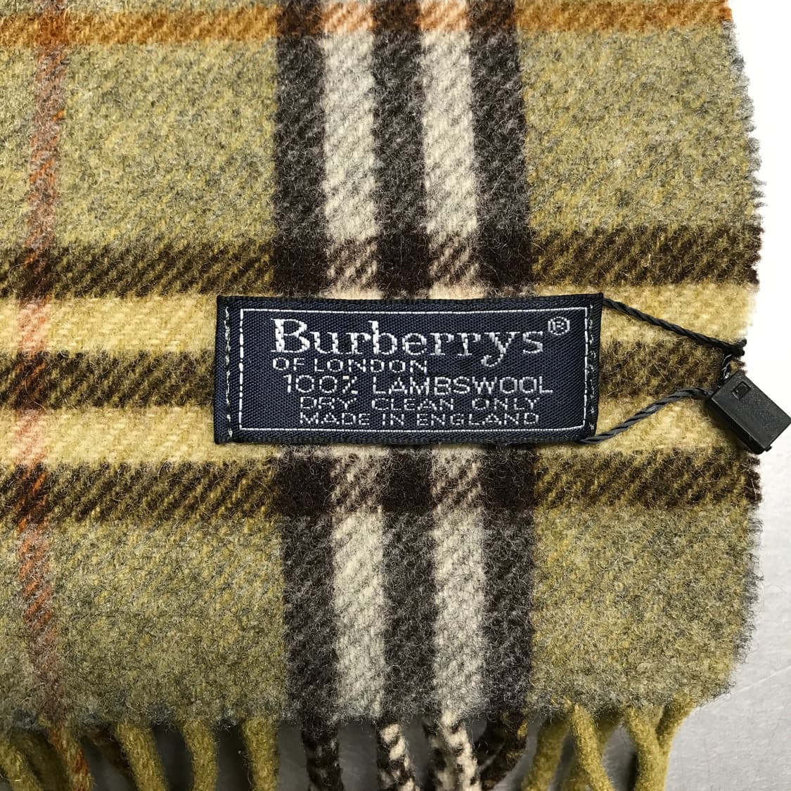 버버리 정품 램스울 머플러 카키 상품이미지4