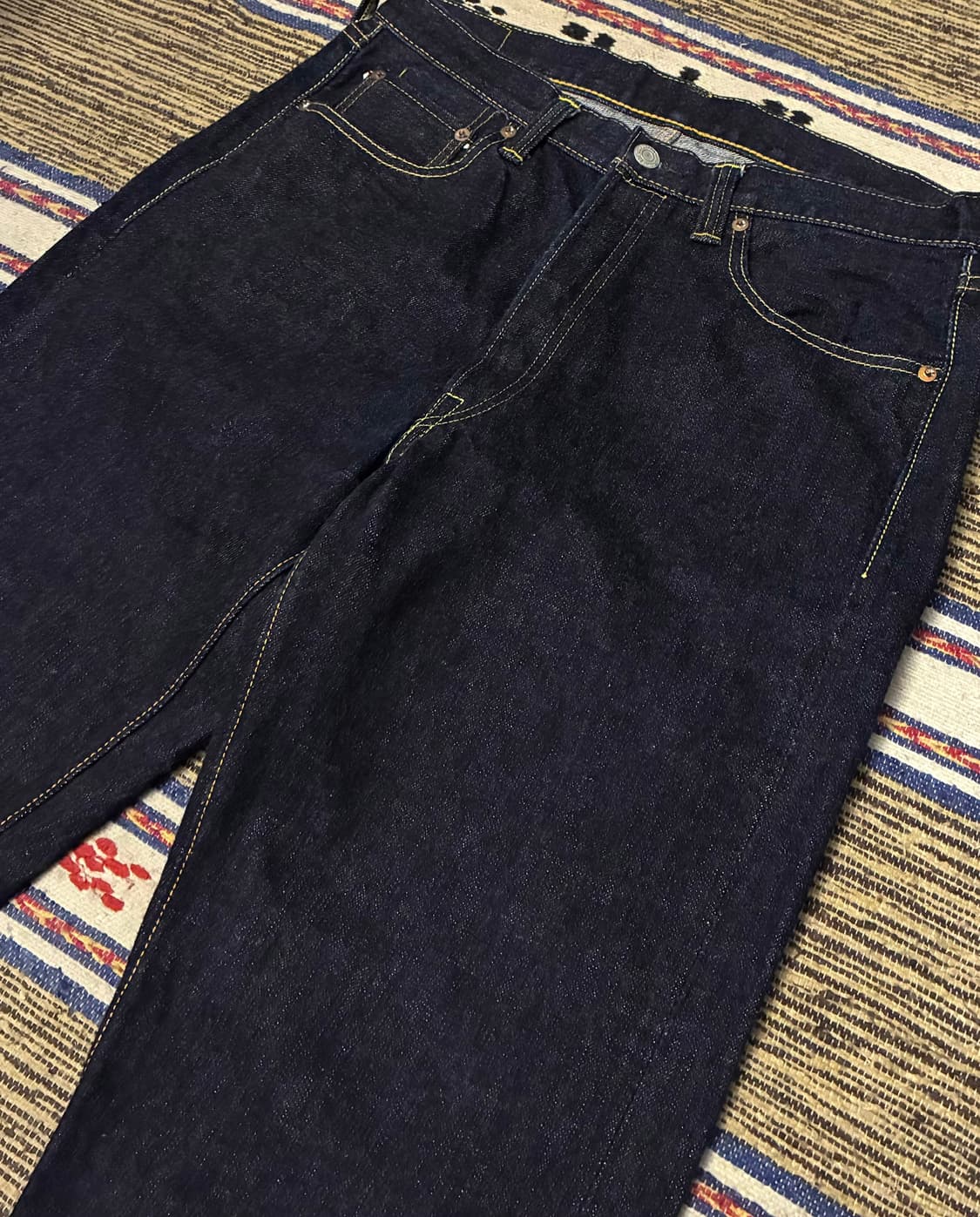 (32~33)Full count 풀카운트 1101xx 헤비온즈 셀비지데님 상품이미지2