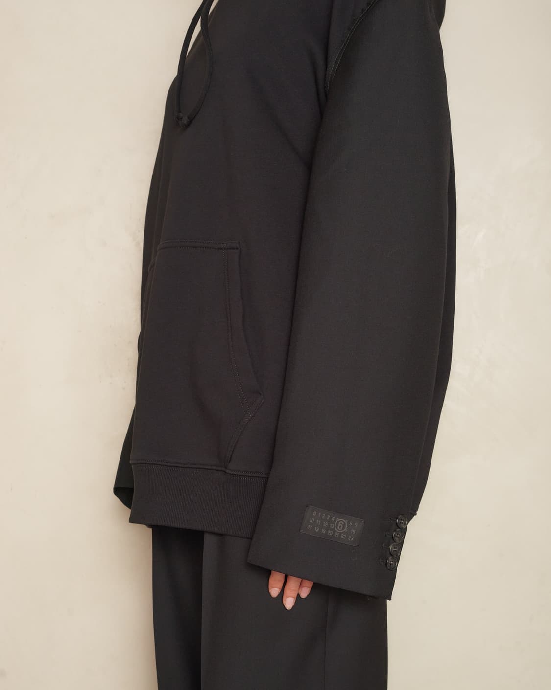 @새상품@ 마르지엘라 mm6 후드 자켓 롱 슬리브리스 오버사이즈 상품이미지4