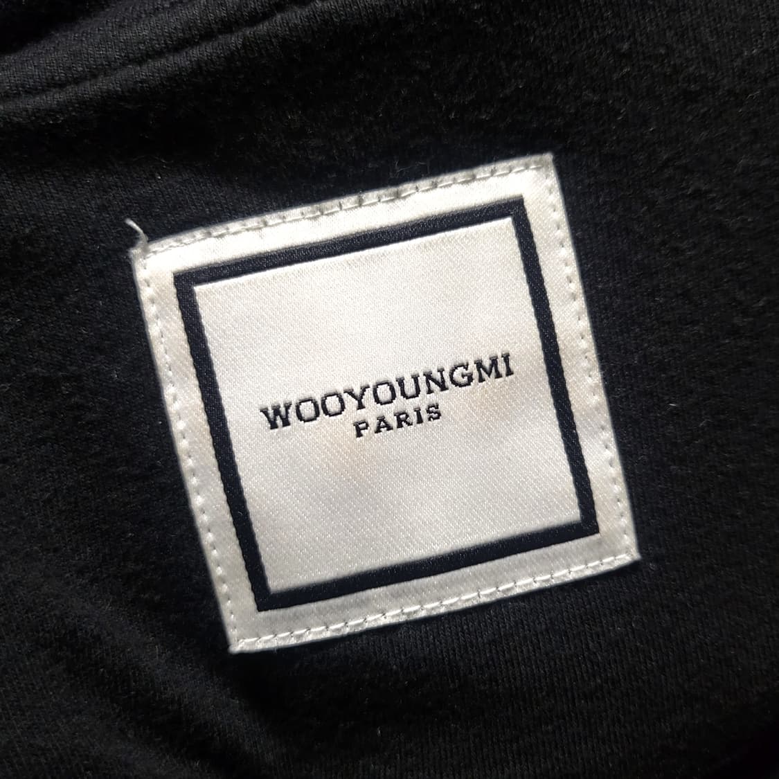 [새상품급/48 size]22SS 우영미 멀티 플라워 백로고 후드티 상품이미지7