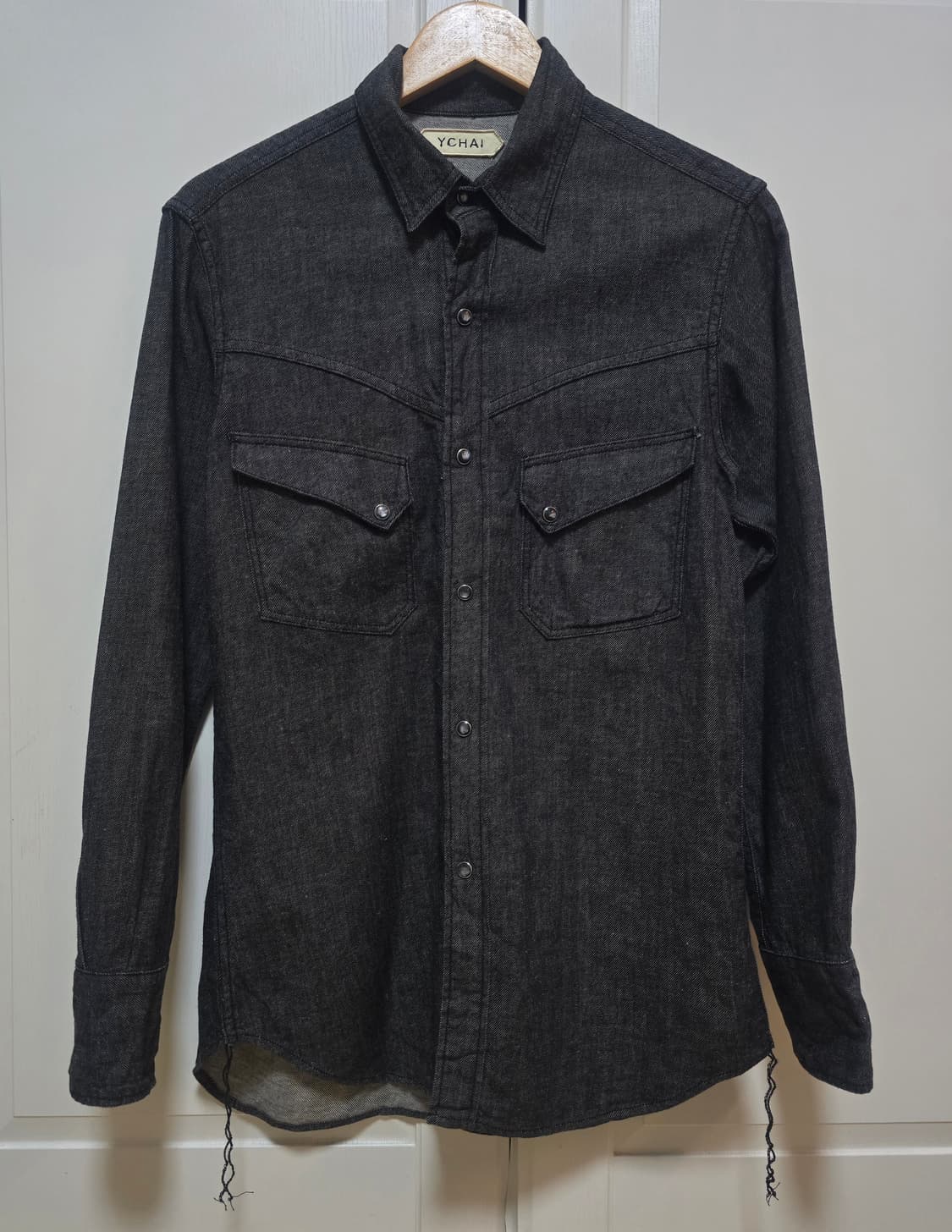 YCHAI 이카이 웨스턴 데님 셔츠 S 상품이미지1