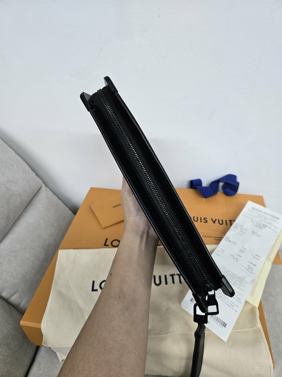 [보증서 정품]루이비통 트렁크 클러치백 상품이미지5