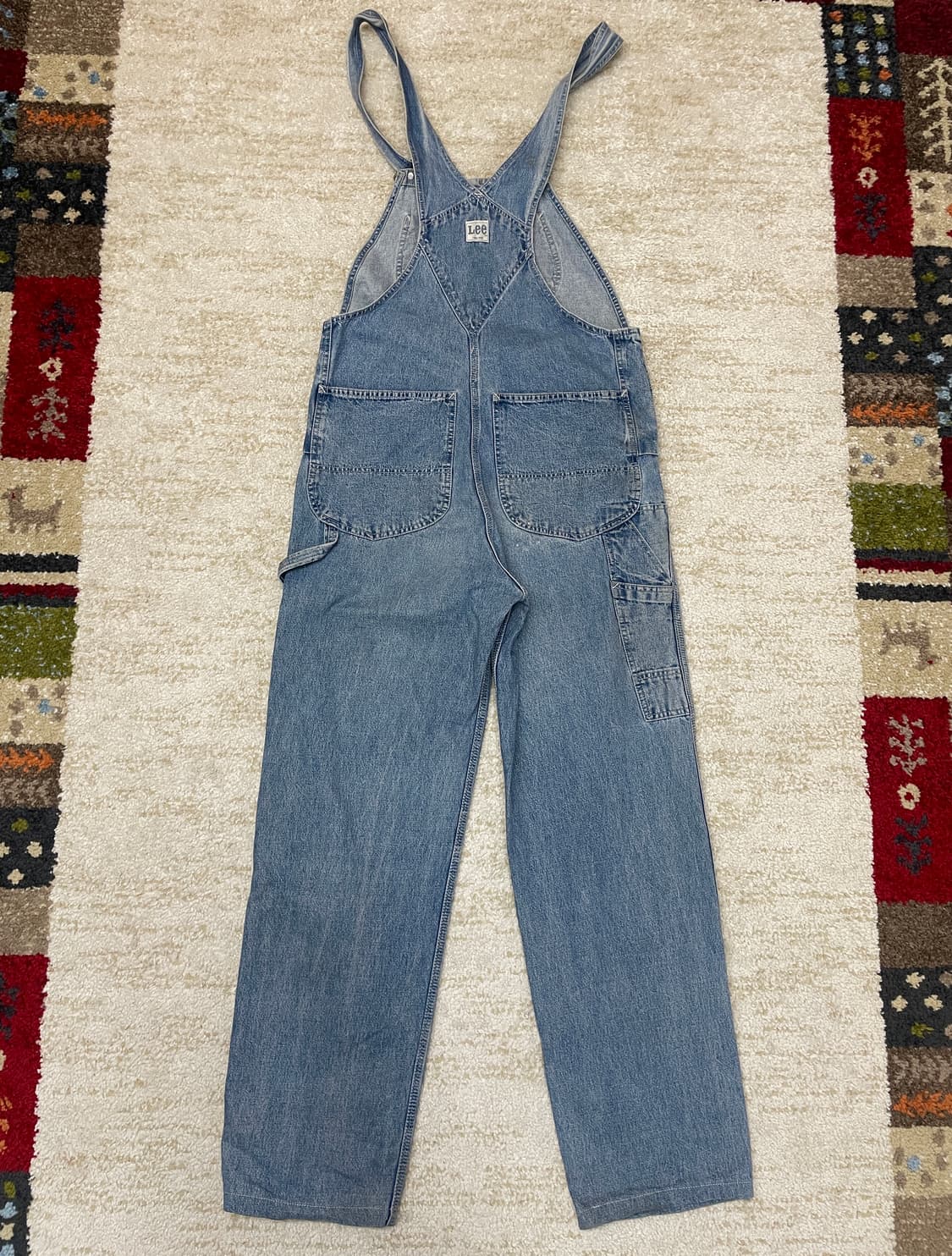 90s [M] 리 Lee Union Made 데님 오버롤 상품이미지4