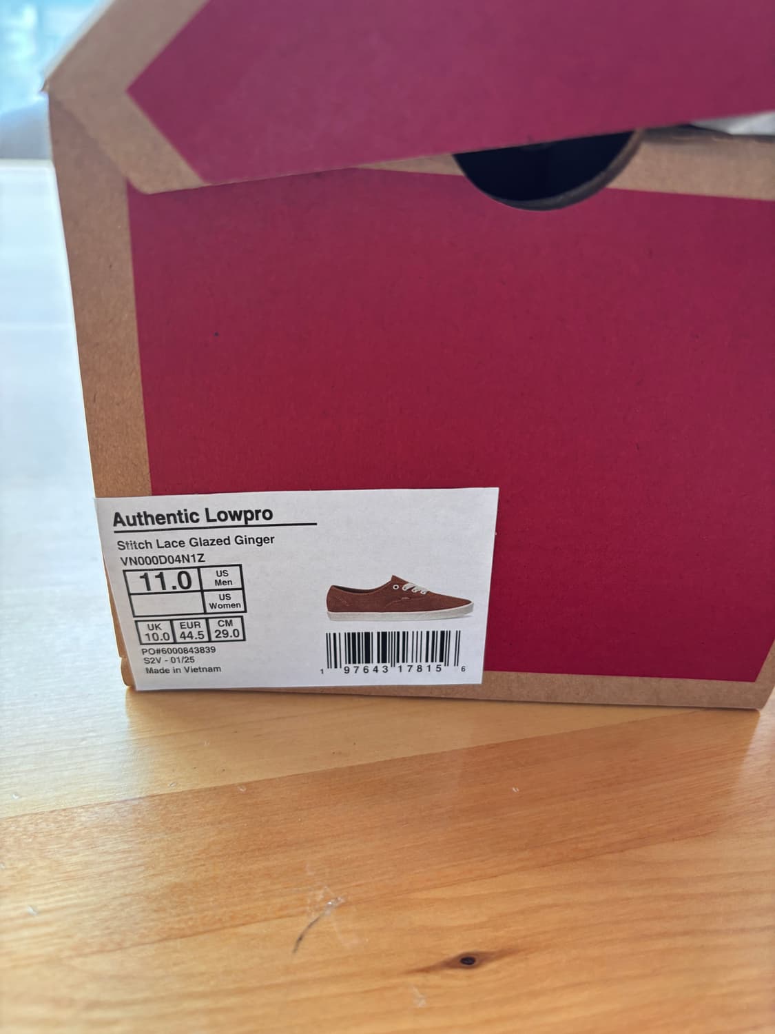 반스 어센틱 로우프로 브라운 스웨이드 290 상품이미지7