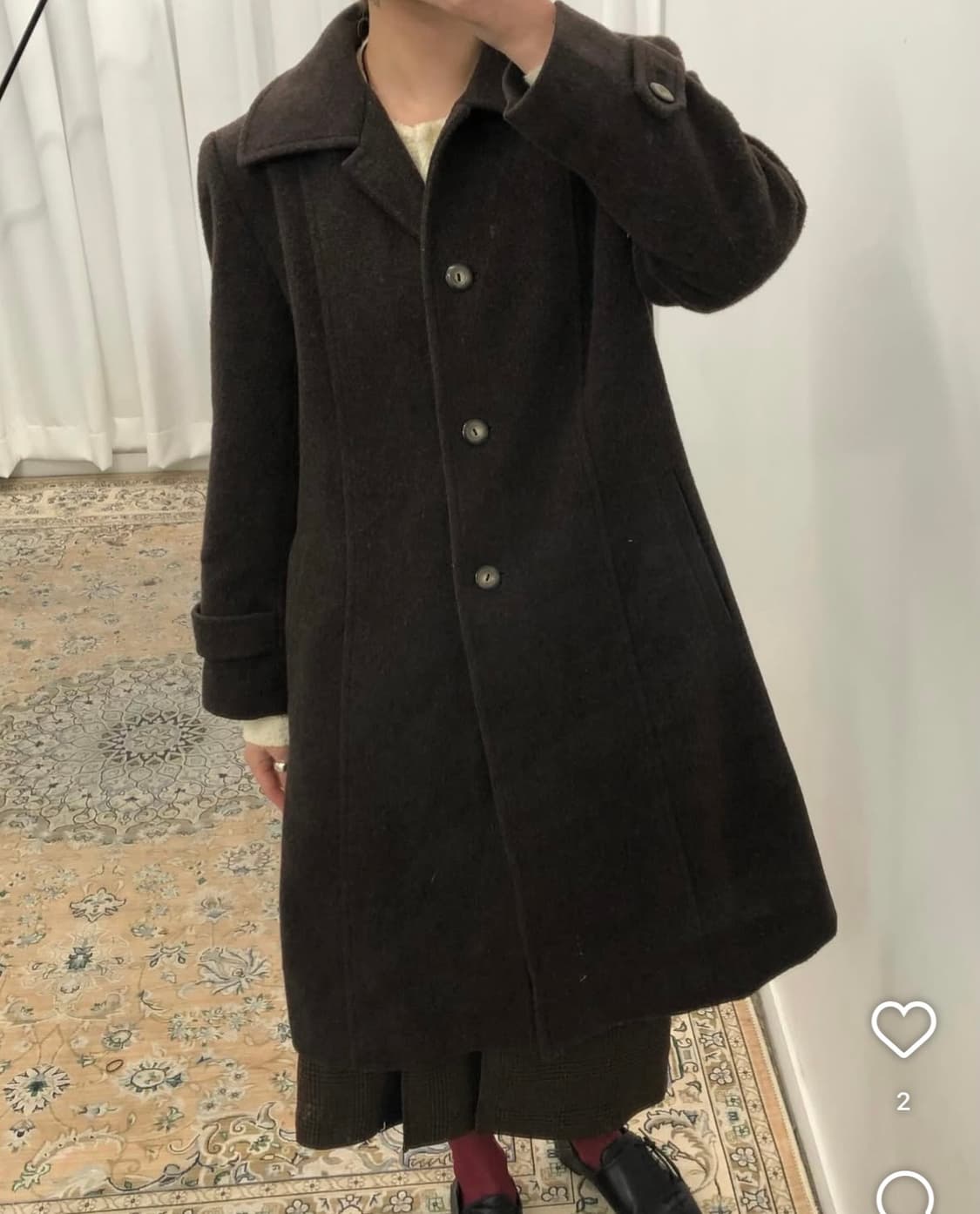 빈티지 밤 코트 상품이미지1