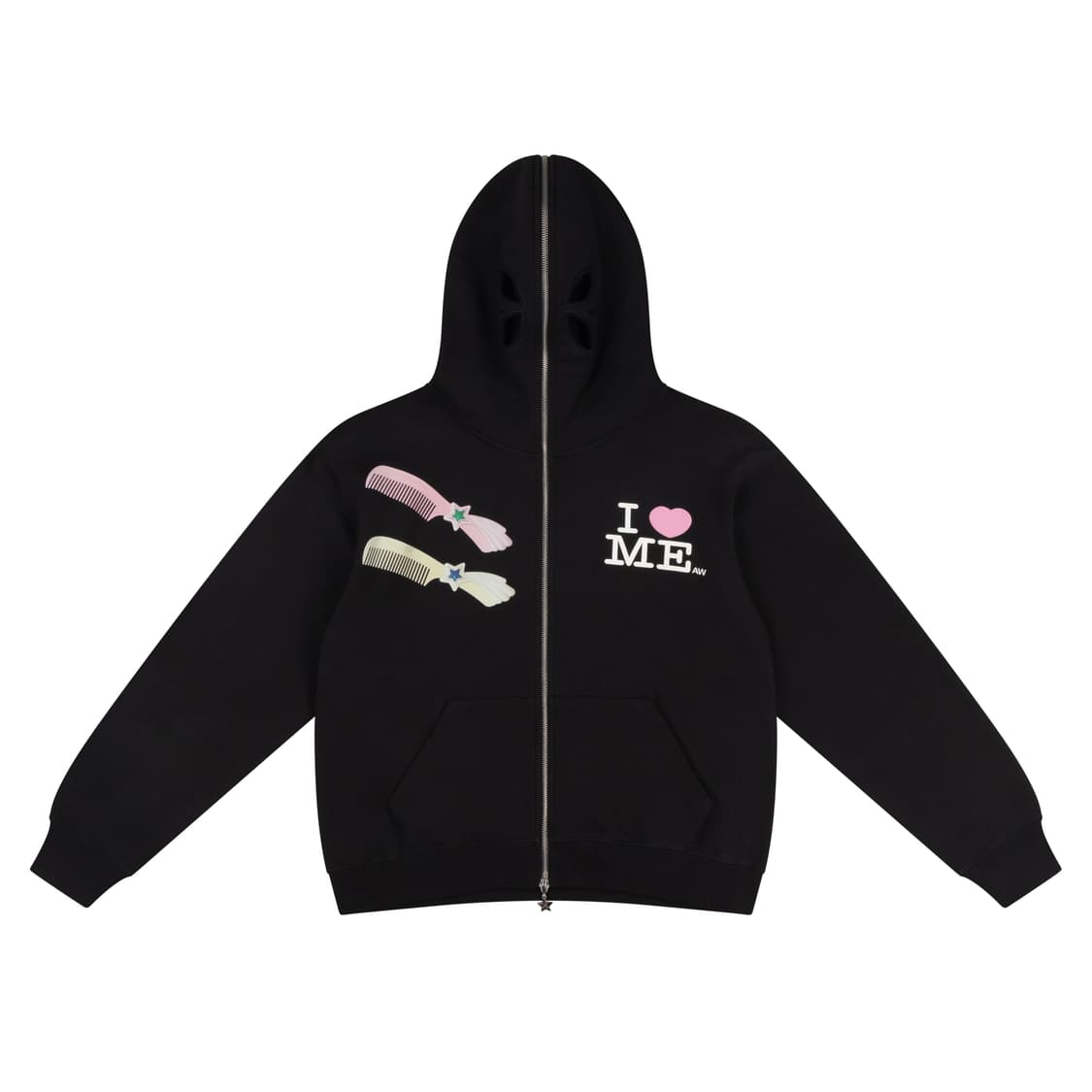 [S,M,L]애슐리 윌리엄스 25fw MALTESE 버터플라이 후드집업 상품이미지4