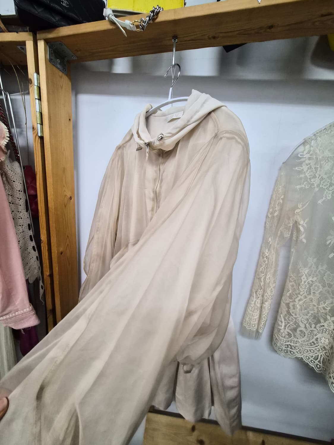 SJSJ 벌룬 후드 집업 상품이미지6