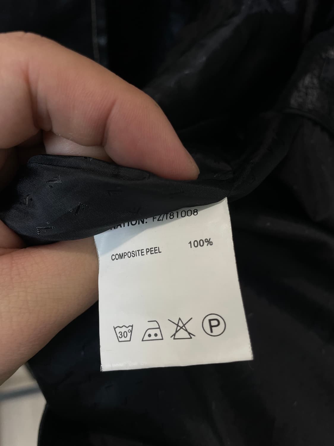 (XL) DKNY composite peel 크랙 자켓 상품이미지7