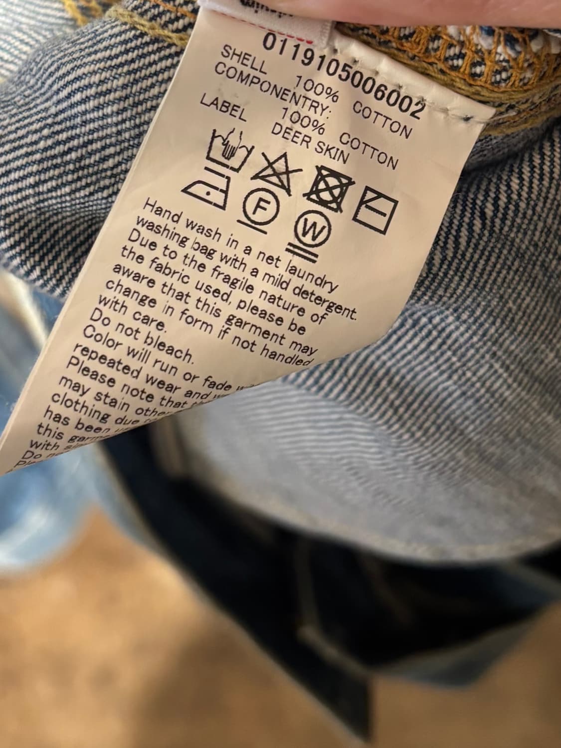 Visvim Social Sculpture 101 Denim Jacket 상품이미지7