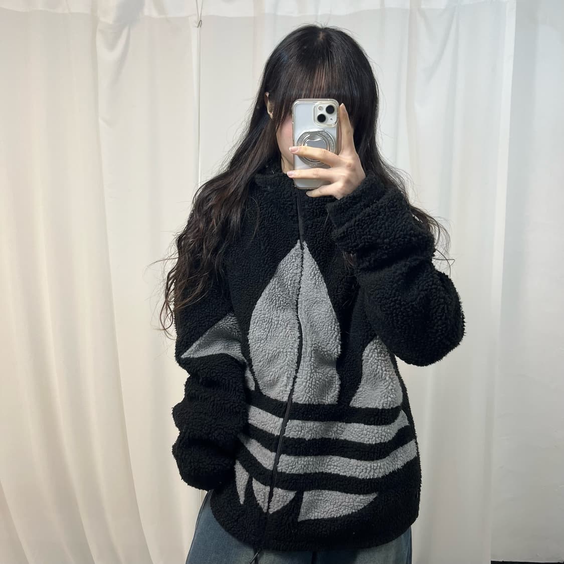 Adidas Trefoil Fleece Jacket 상품이미지1