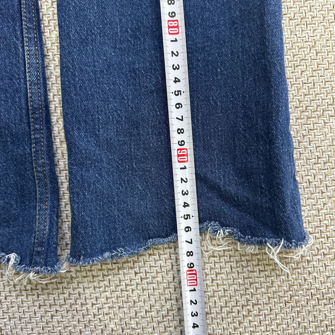 24 자라 하이라이즈 스트레이트 데님 0421D 상품이미지6