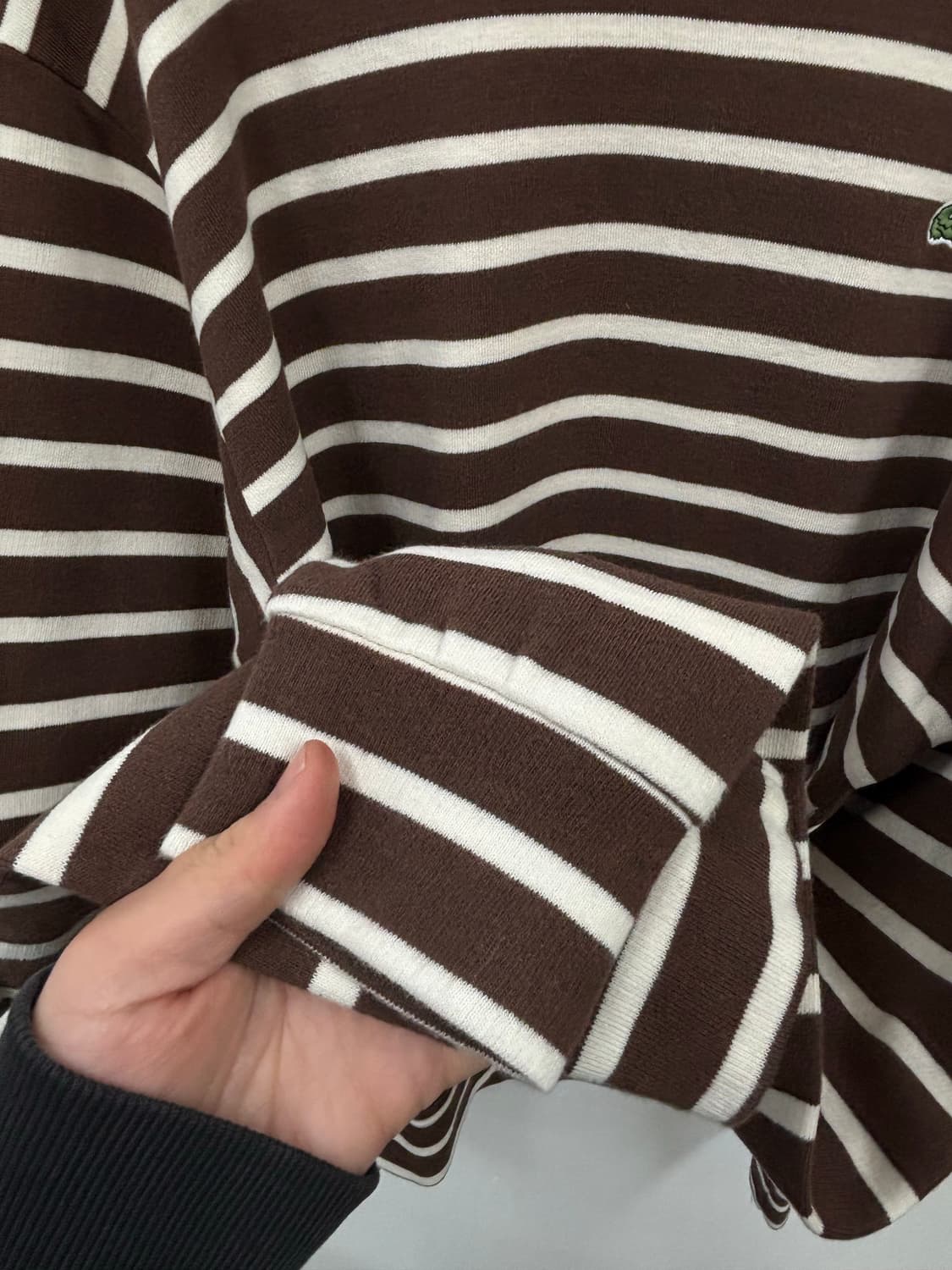 라코스테 기모 긴팔티 상품이미지4