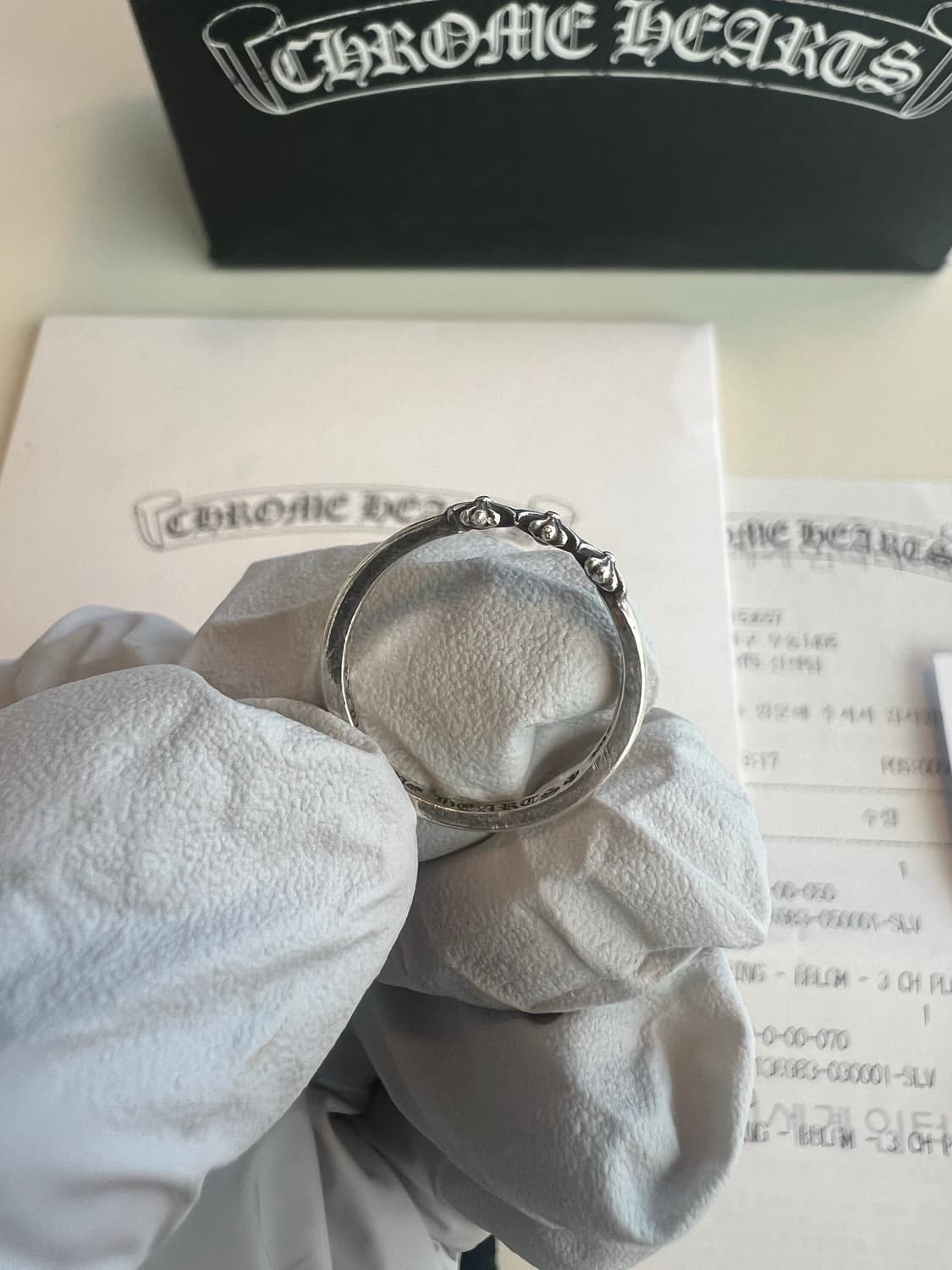 [us5] 크롬하츠 버블검 3 ch plus 링 상품이미지4