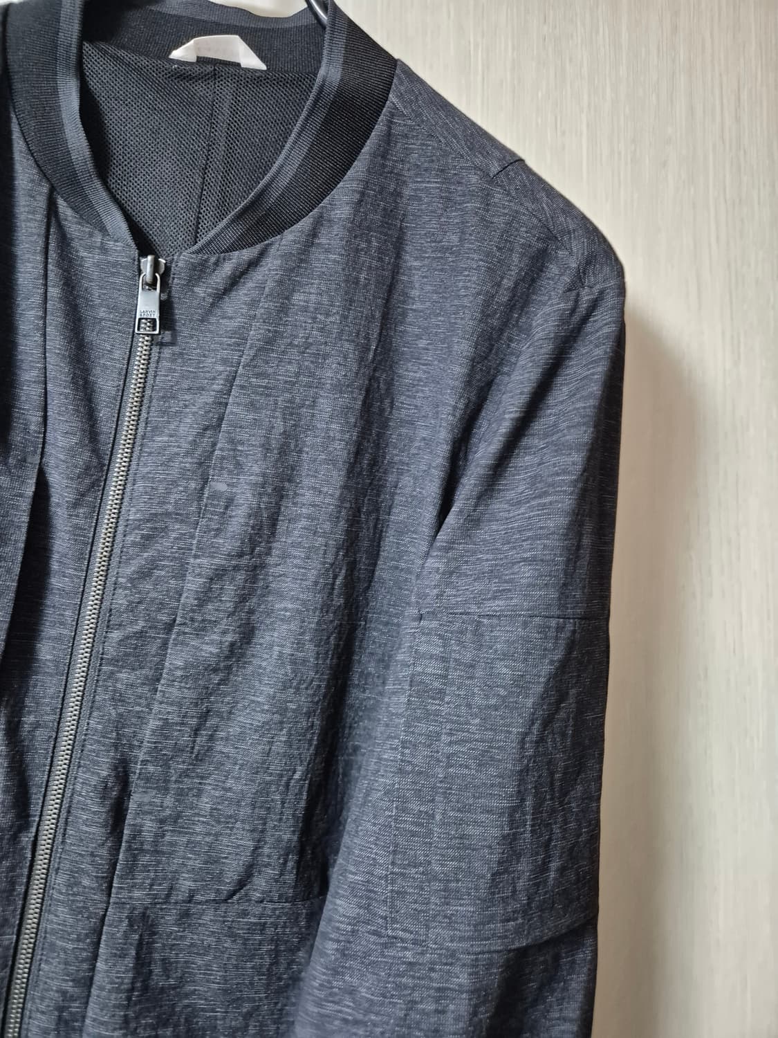 랑방 스포츠 남성 블루종 경량자켓 점퍼 100 한섬 상품이미지4