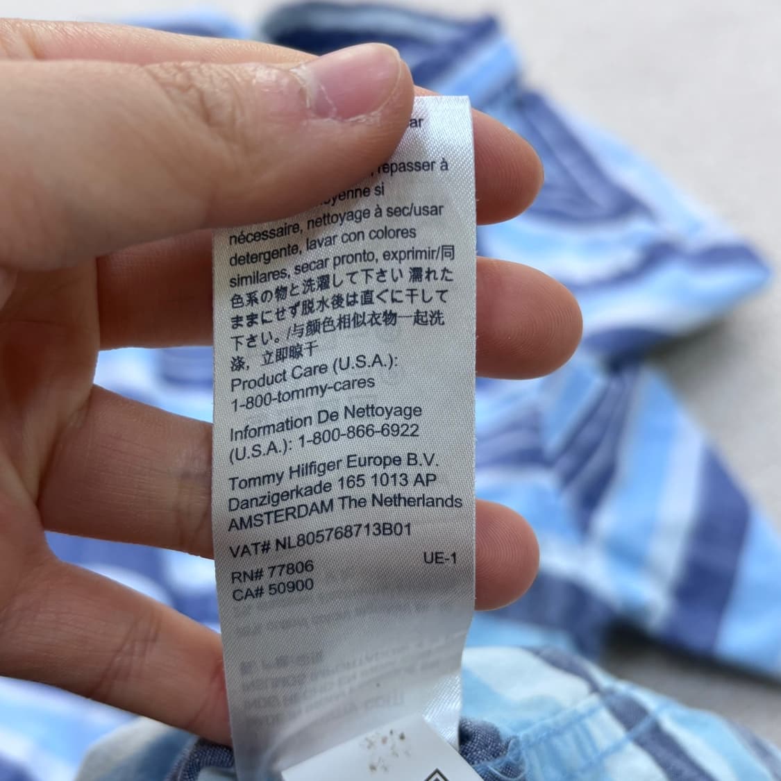 S 타미힐피거 스트라이프 셔츠 0409E 상품이미지4