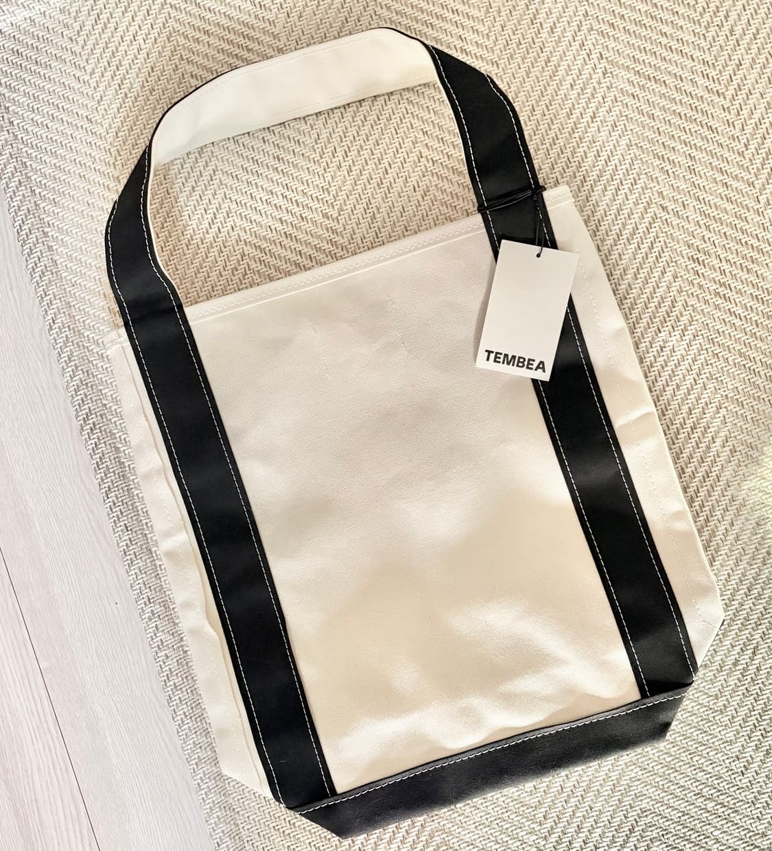 템베아 바게트백 블랙 미듐 새상품 상품이미지1