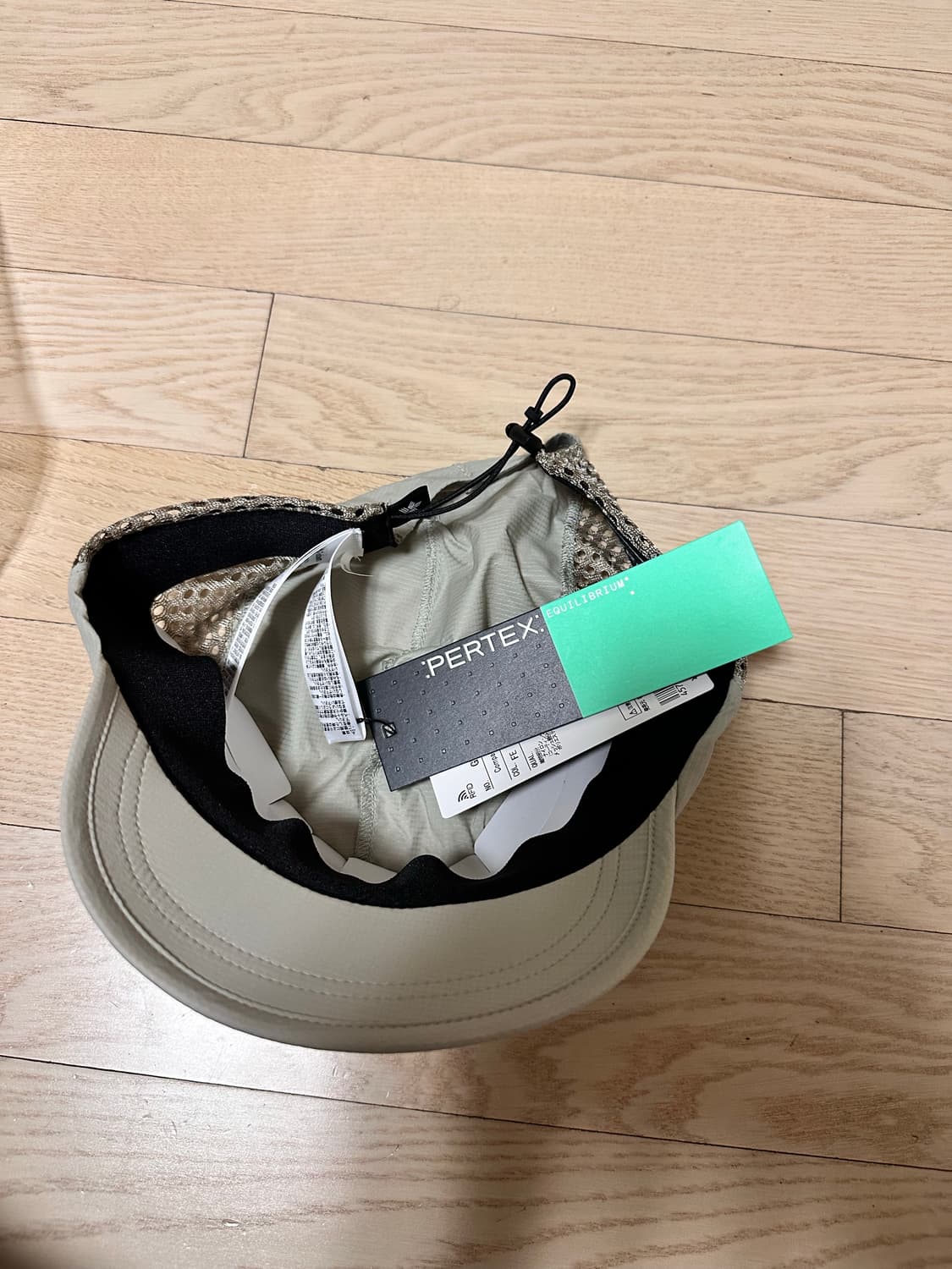 골드윈 컴팩트 런 메쉬 캡. 러닝 모자 - 포그 베이지 상품이미지3