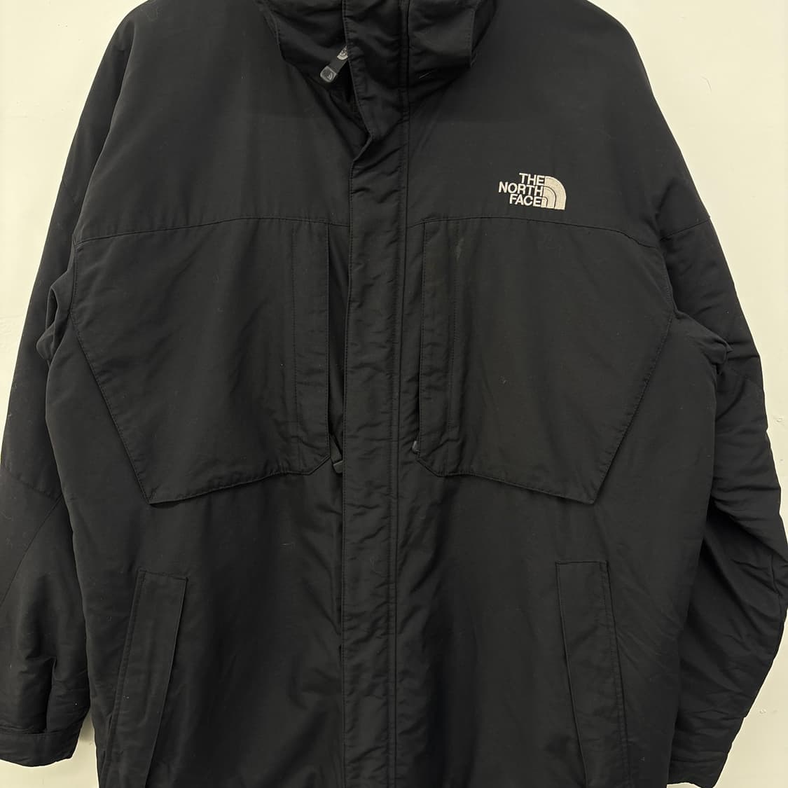 노스페이스 블랙 바람막이 자켓 남XL 상품이미지2
