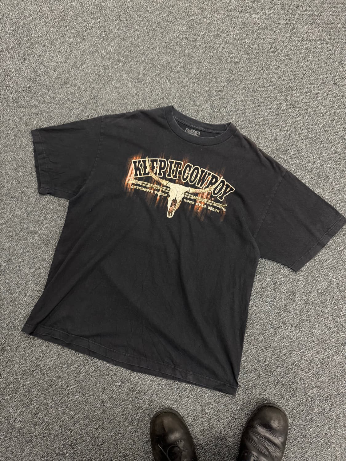 Southern Desing Collective 빈티지 프린팅 반팔티 상품이미지1