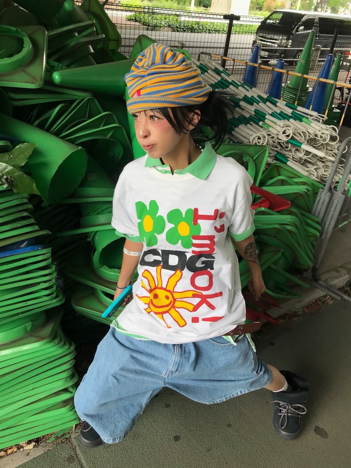 🌻 CDG x CPFM 콜라보 아임 오케이 티셔츠 ( 레어 ) 🌻 상품이미지4